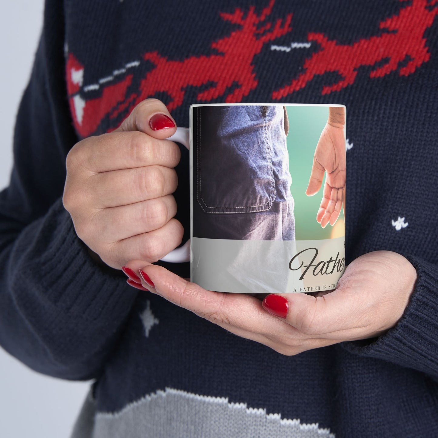 Father's Day Ceramic Mug, Gift for Dad - 12901