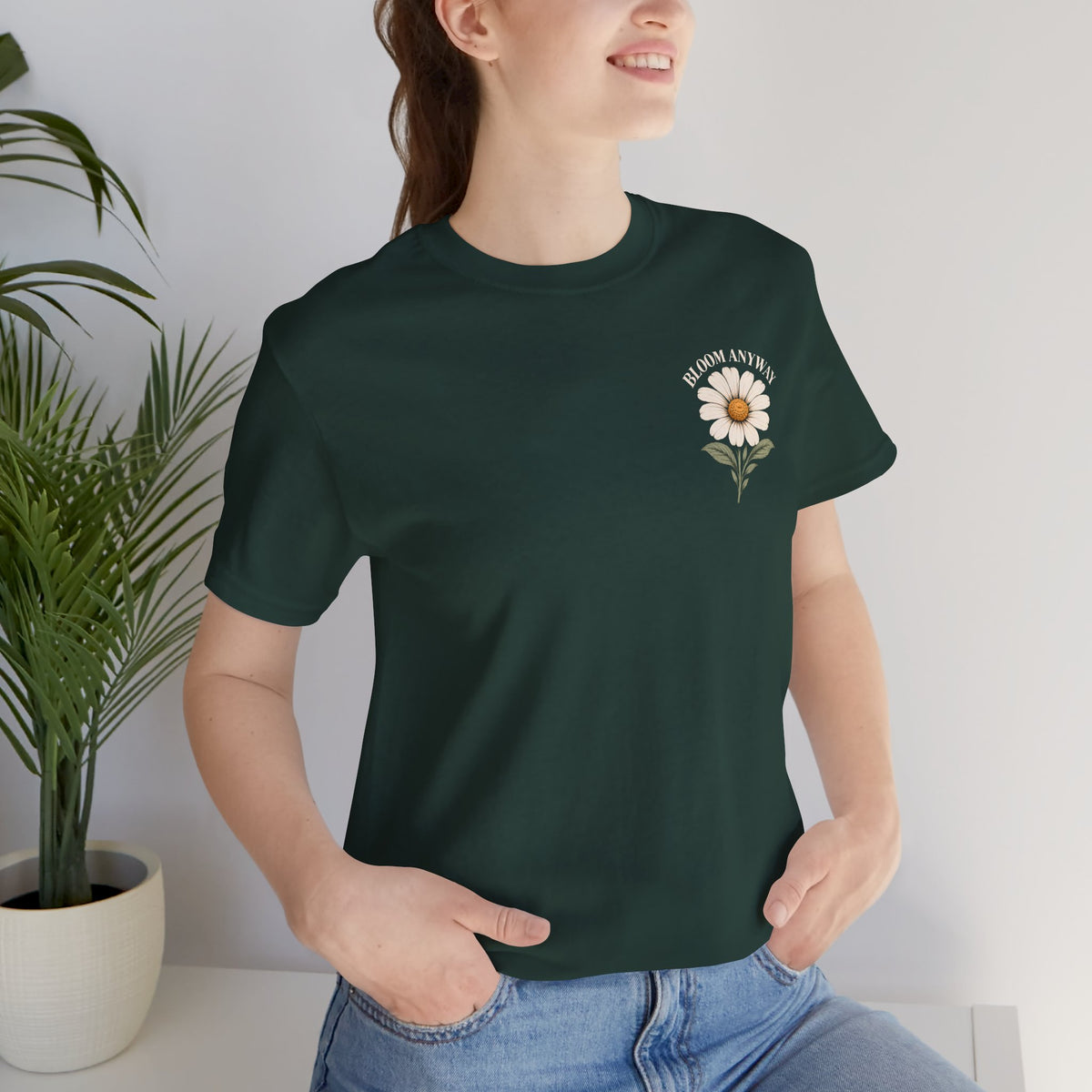 Daisy Garden T-Shirt, Vintage Floral Graphic Tee - 14985
