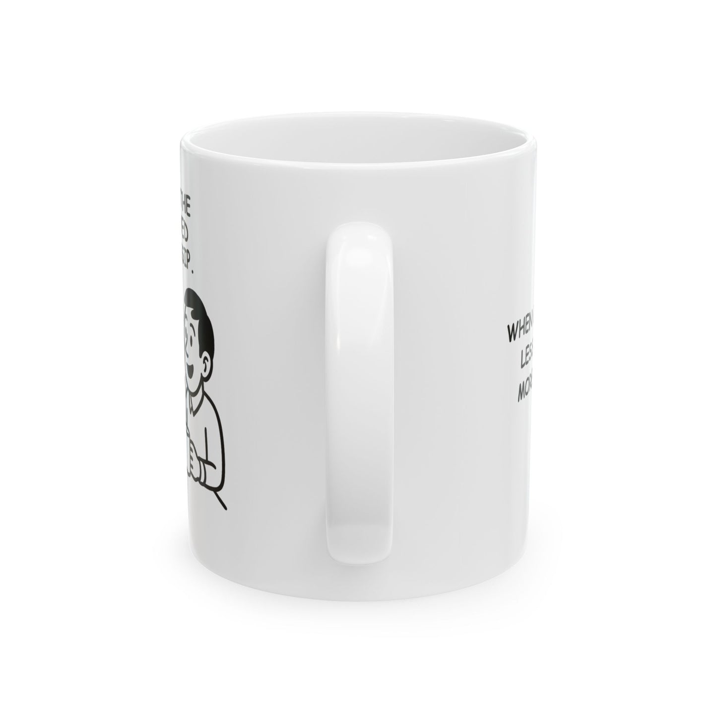 “I came for the bikkie, stayed for the gossip.”  (Kiwi tea time truths.) Ceramic Mug - 13921