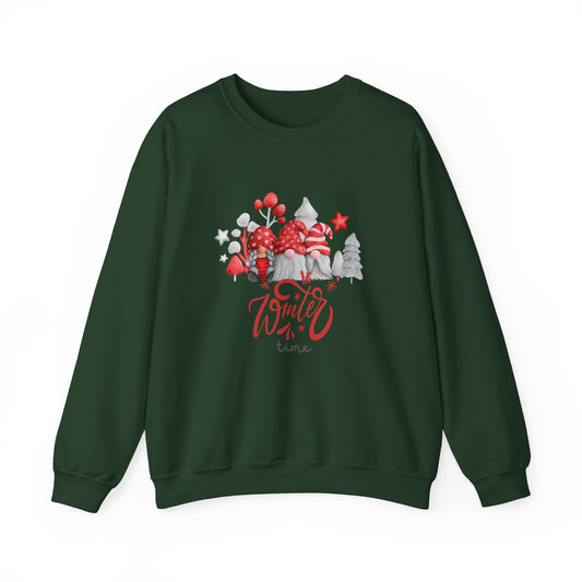 Winter Time - Unisex Heavy Blend™ Crewneck Sweatshirt