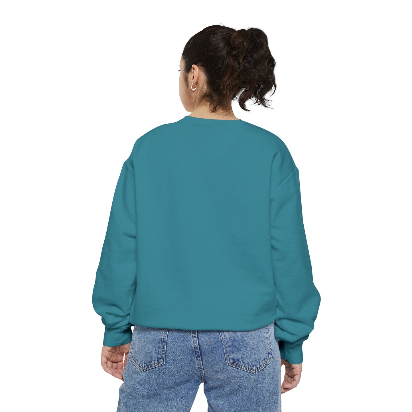 Astronaut Mom Garment-Dyed Sweatshirt | Space-Themed Gift for Mothers - 11838