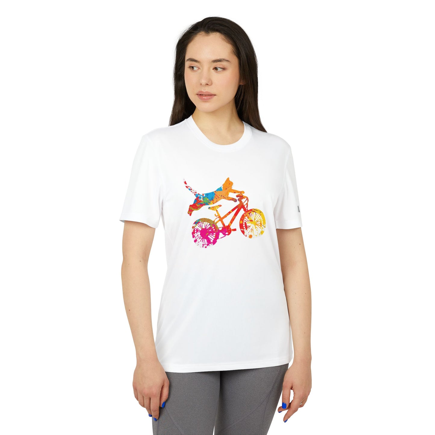 Cyclist - Adidas Unisex Sport T-shirt