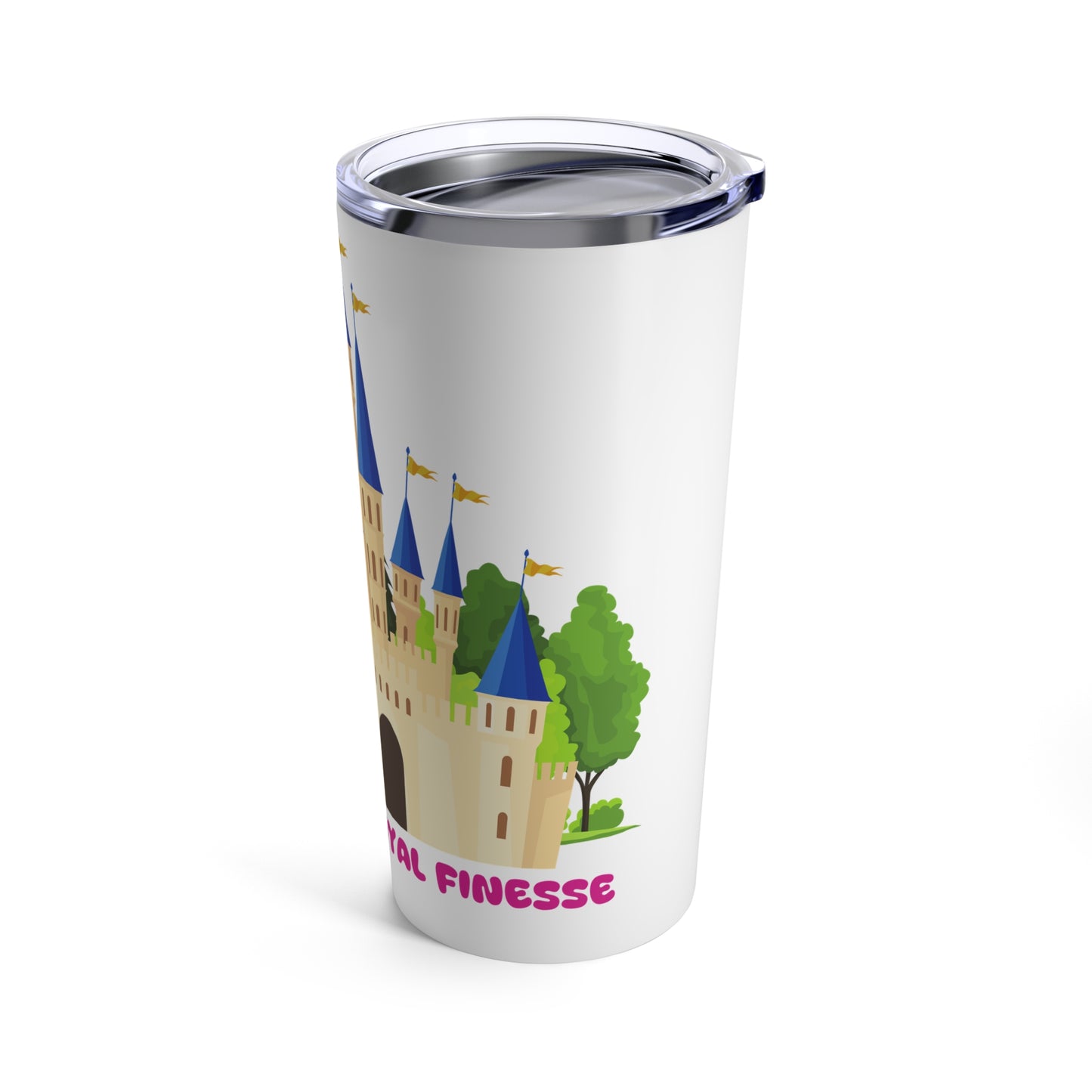 Blue Dress Princess, Royal Finesse - Tumbler 20oz