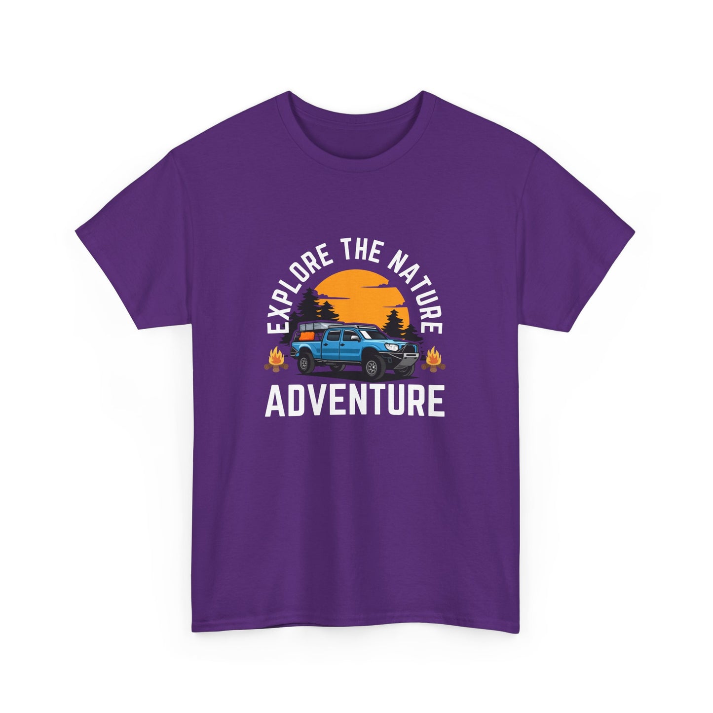 Explore the Nature - Unisex Heavy Cotton Tee - 10753