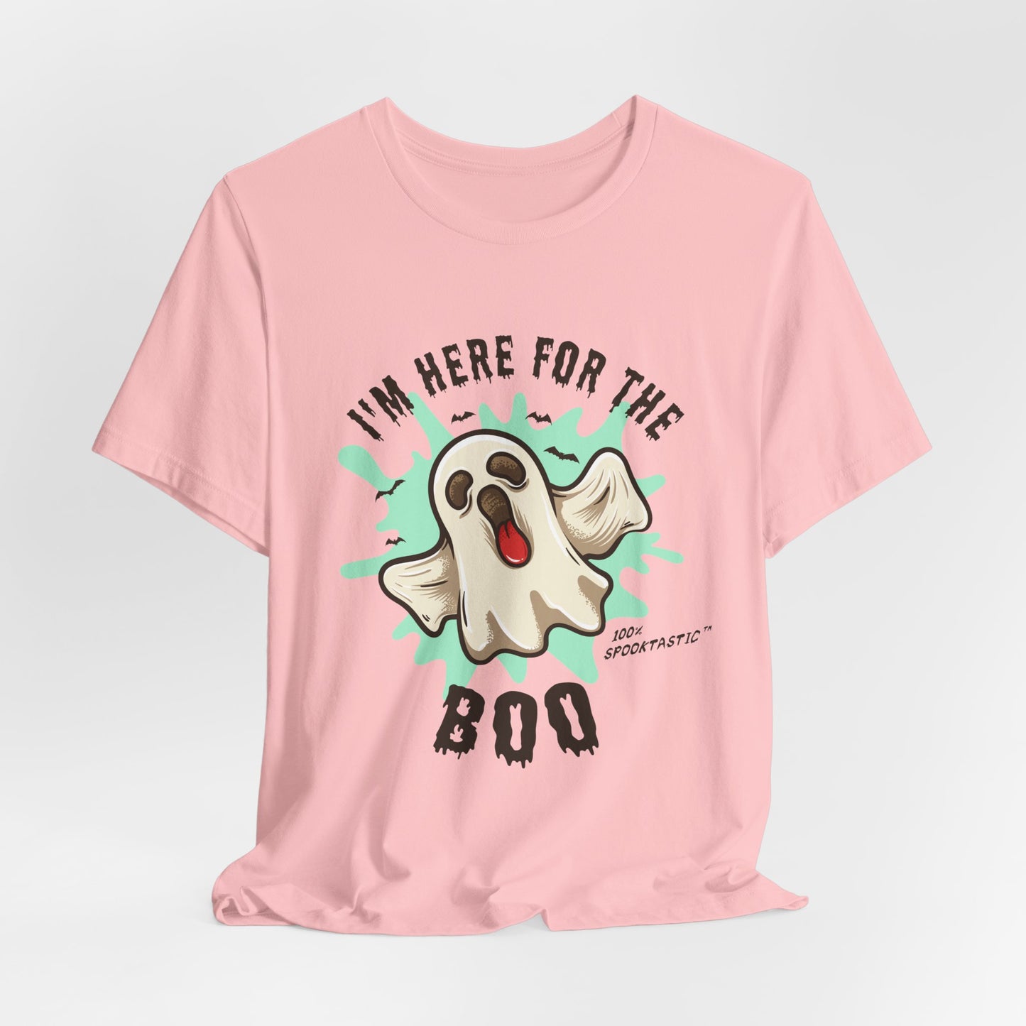 Halloween: I'm Here For The Boo - Unisex Jersey Short Sleeve Tee - 12941