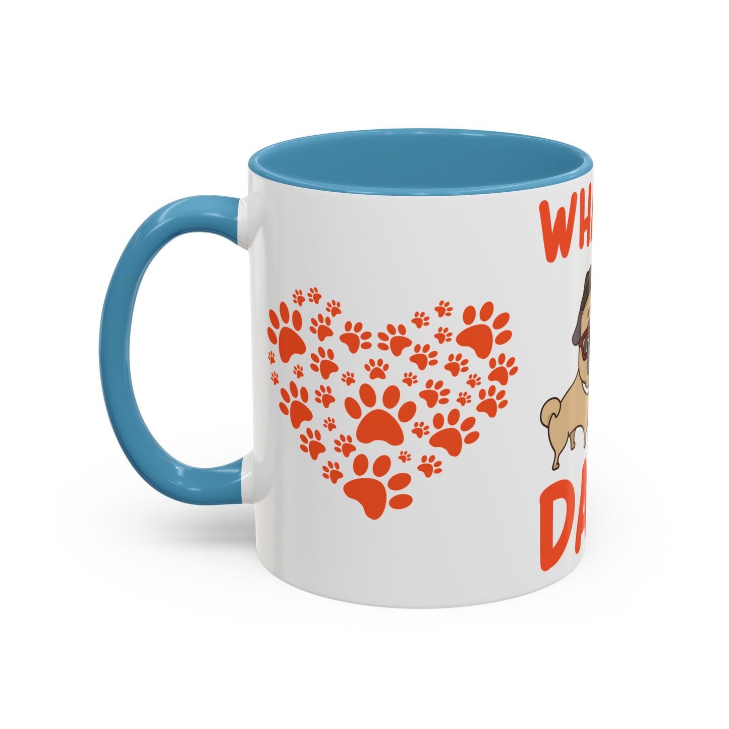 What up, Dawg - Accent Coffee Mug (11, 15oz)