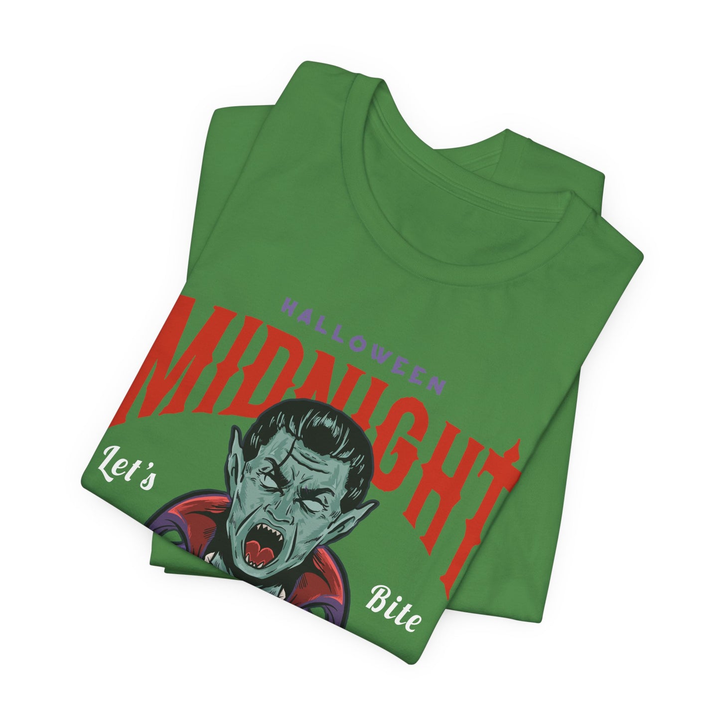 Halloween Midnight, Let's Bite Vampire - Unisex Jersey Short Sleeve Tee - 12937