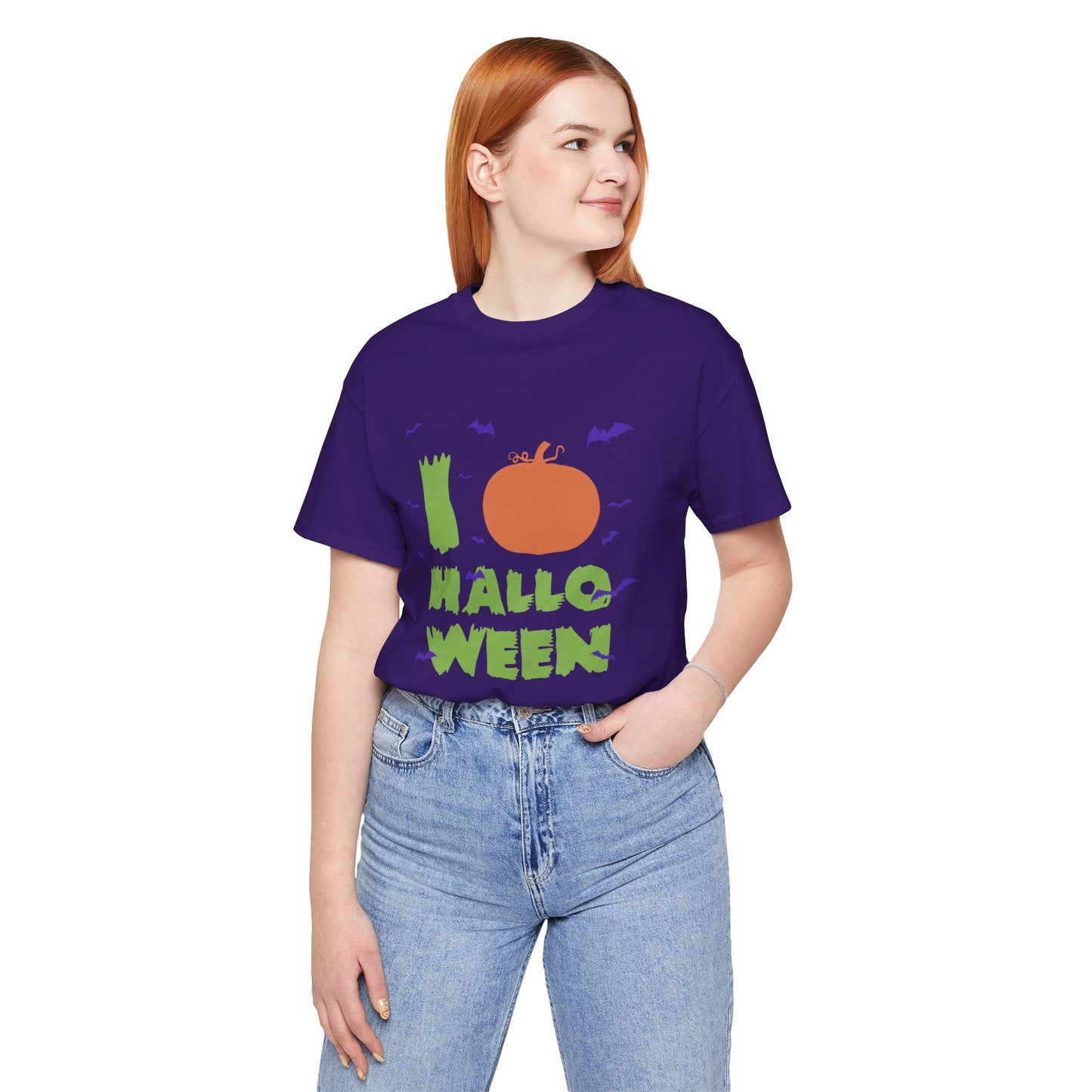 I Love Halloween - Unisex Jersey Short Sleeve Tee