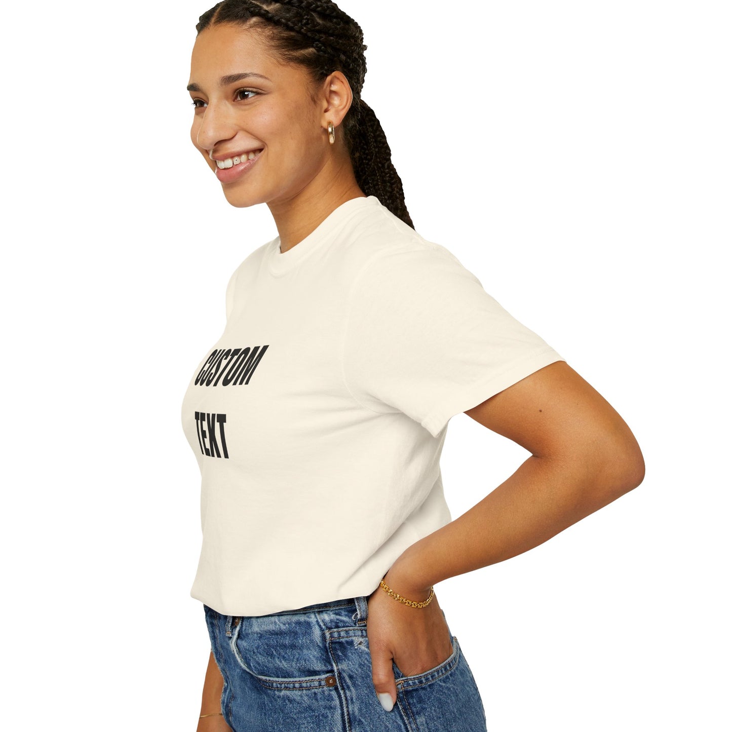 Custom Novelty T-Shirt – Unisex Garment-Dyed Cotton Tee - 14681