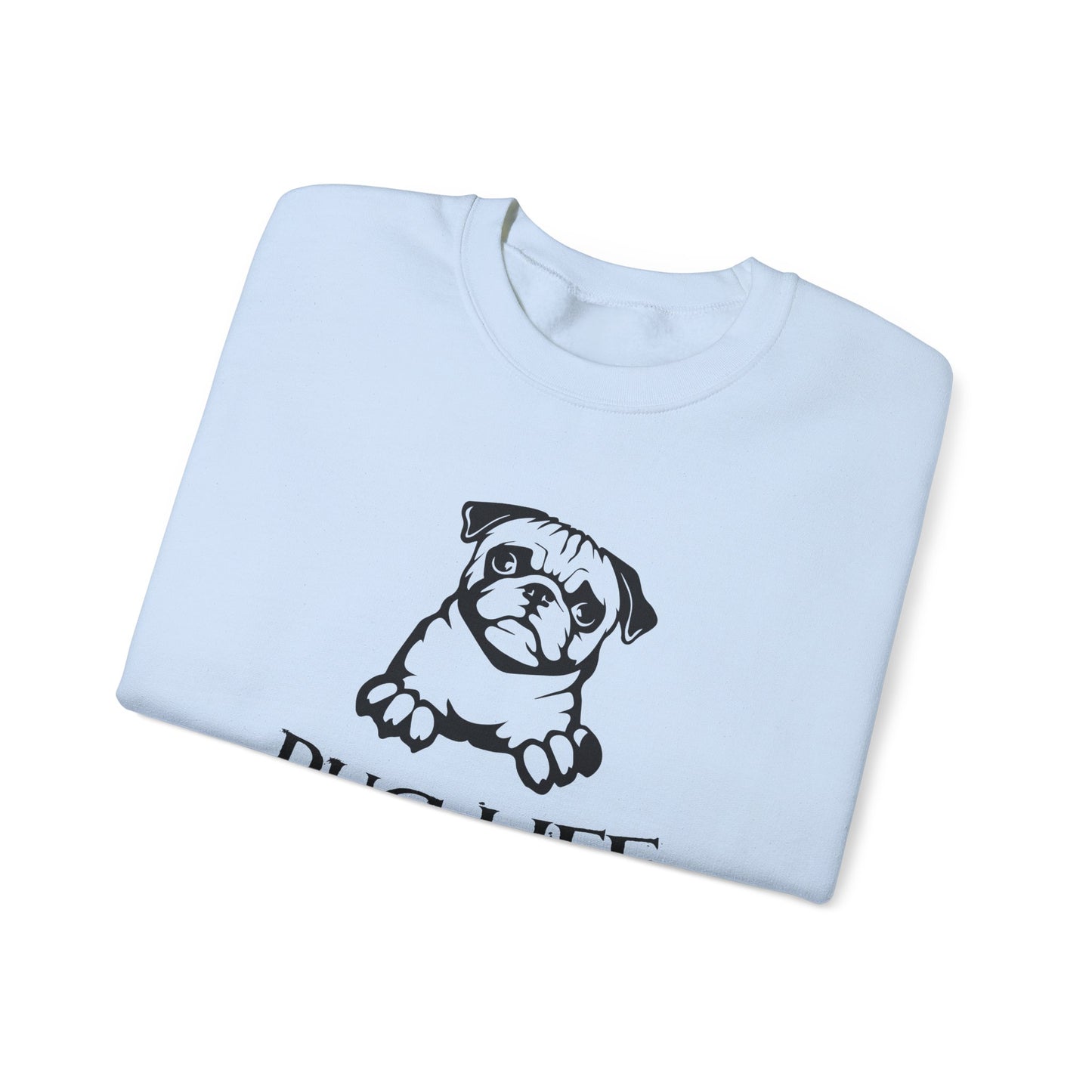 Pug Life - Unisex Heavy Blend™ Crewneck Sweatshirt