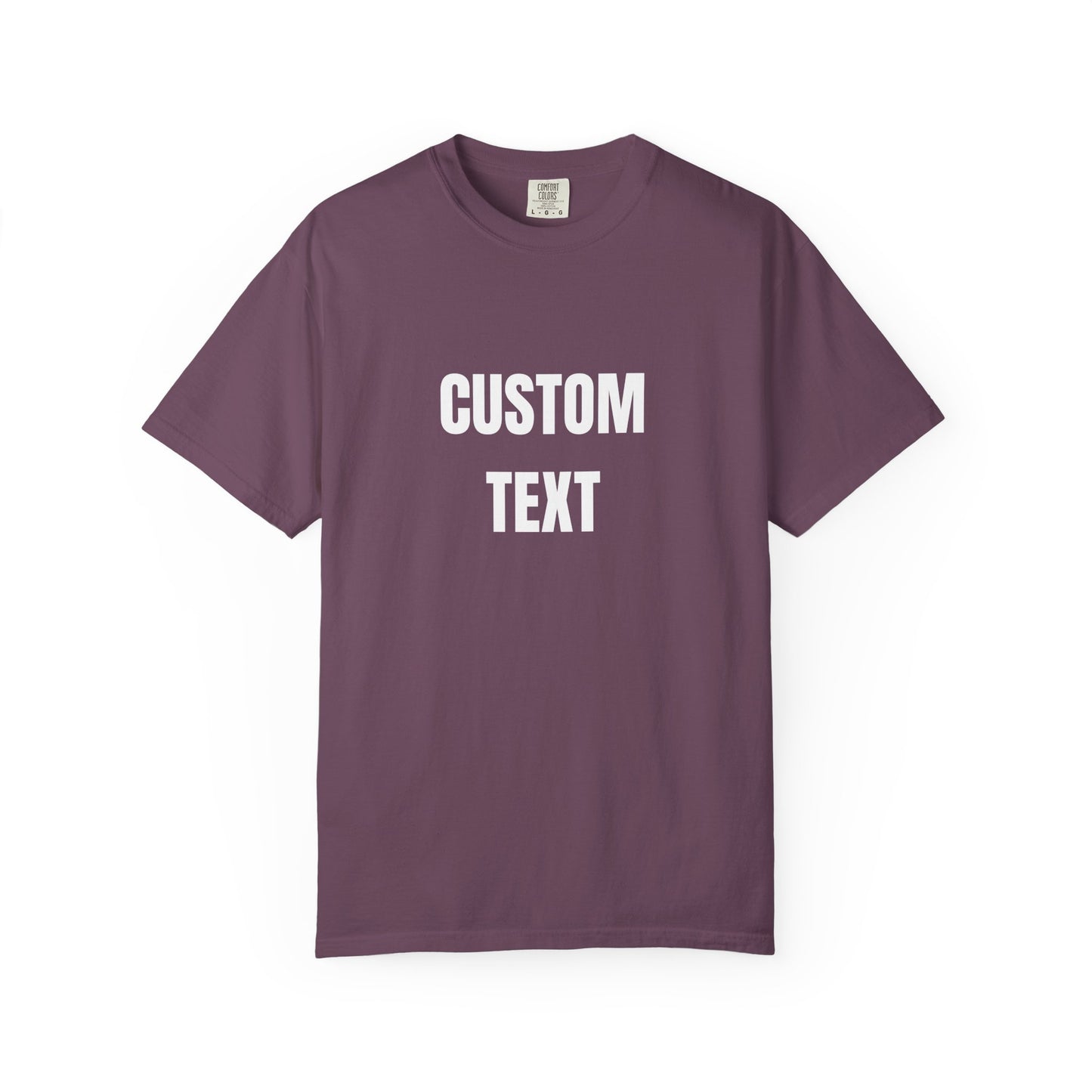 Custom Novelty T-Shirt – Unisex Garment-Dyed Cotton Tee - 14681
