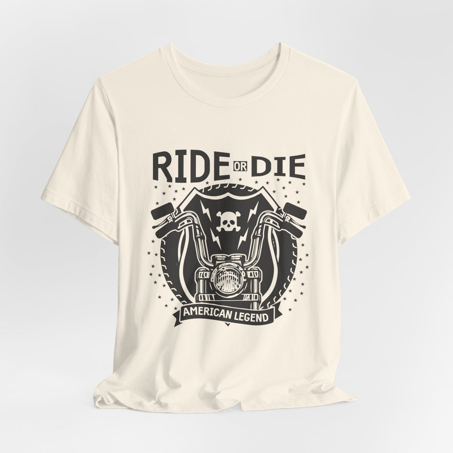 Ride or Die, American Legend - Unisex Jersey Short Sleeve Tee