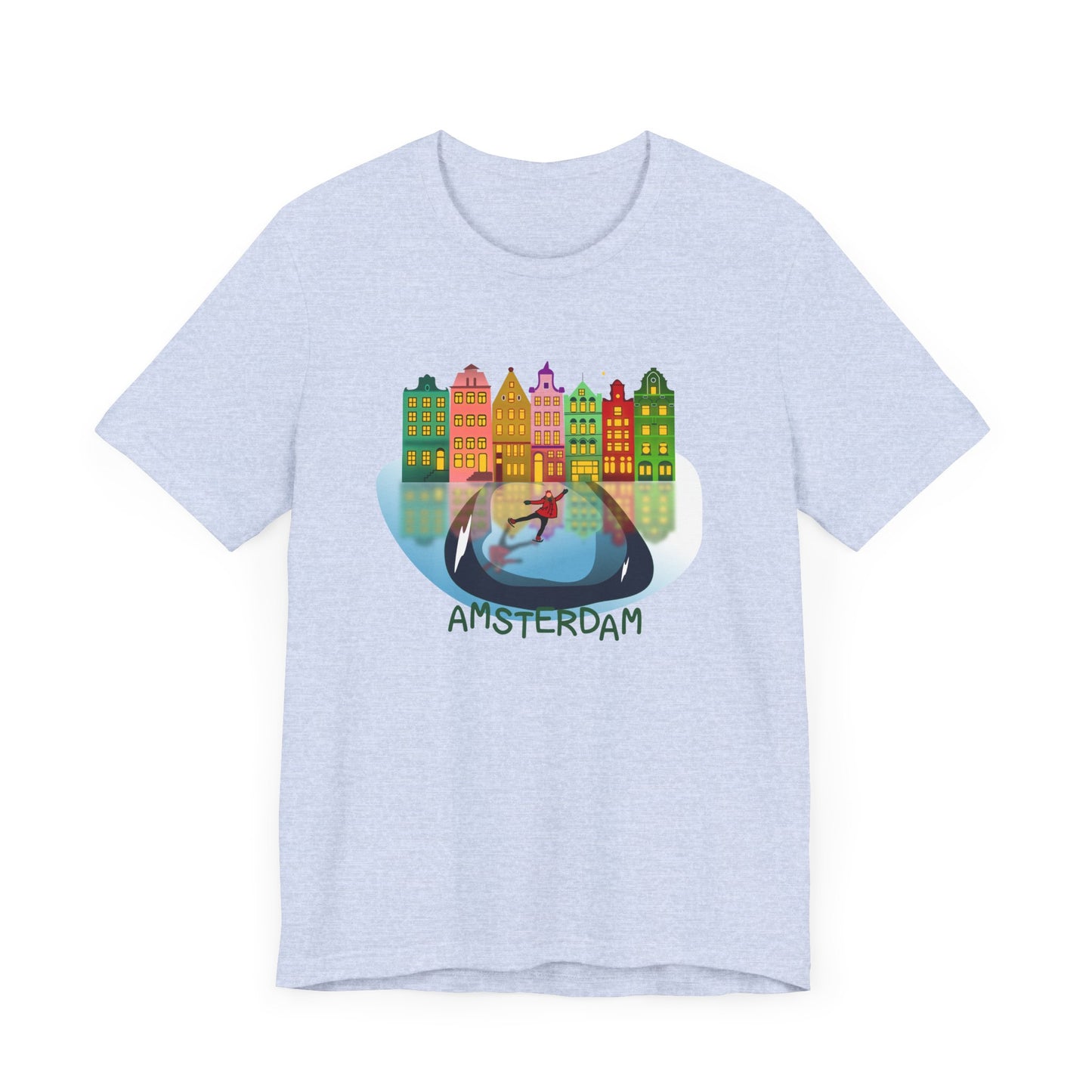 Amsterdam  Unisex Jersey Short Sleeve Tee - 12051