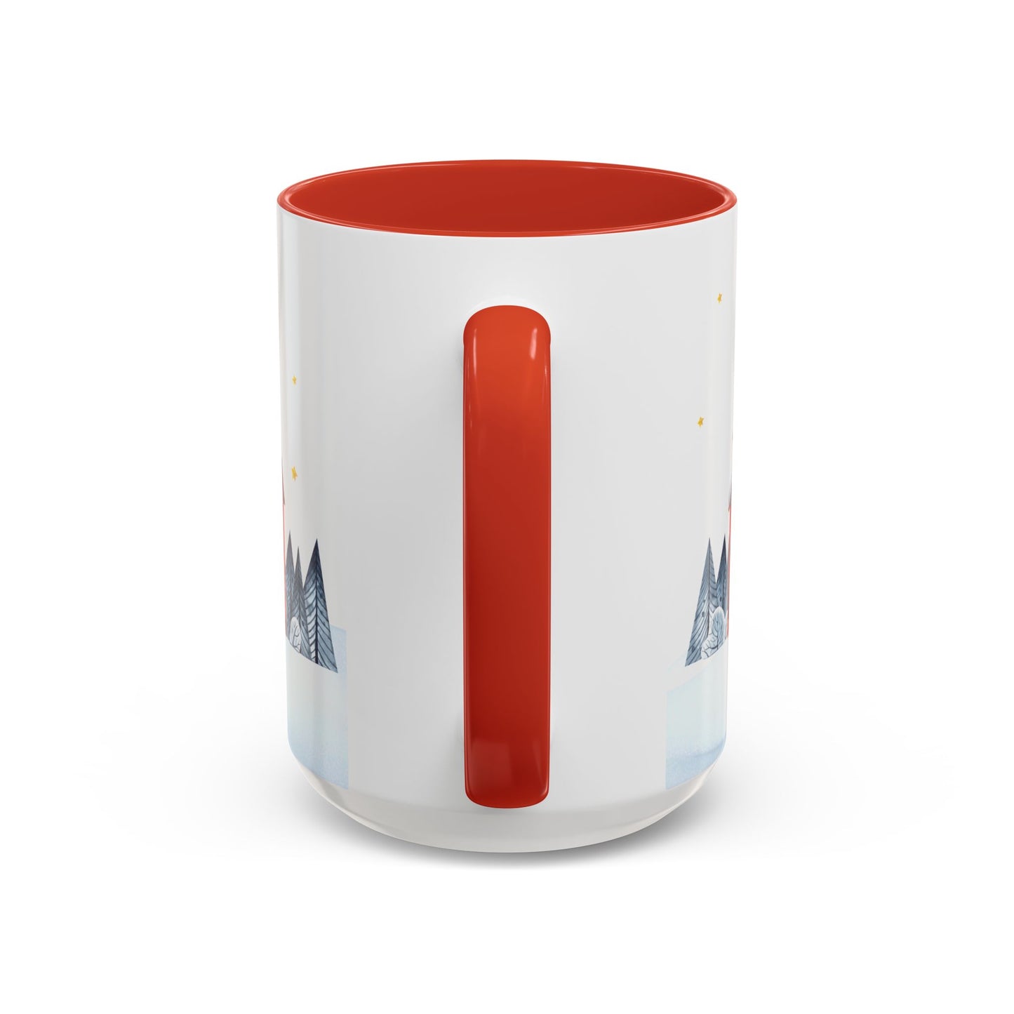 Merry Christmas, Holiday Vibe - Accent Coffee Mug (11, 15oz) - 11079