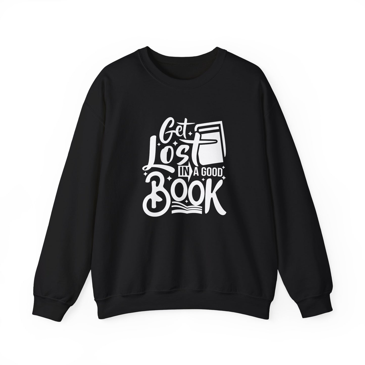 Get Lost in A Good Book - Unisex Heavy Blend™ Crewneck Sweatshirt - 10691