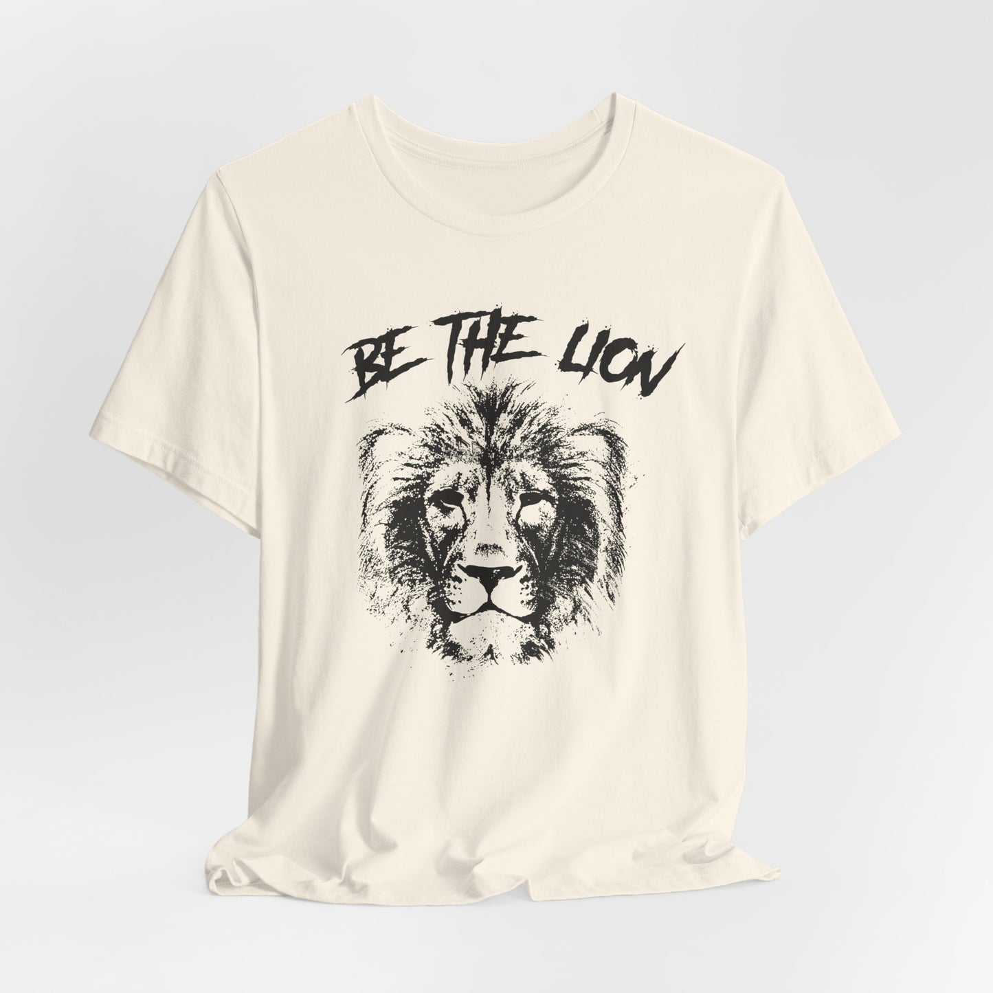 Gym: Be The Lion - Unisex Jersey Short Sleeve Tee