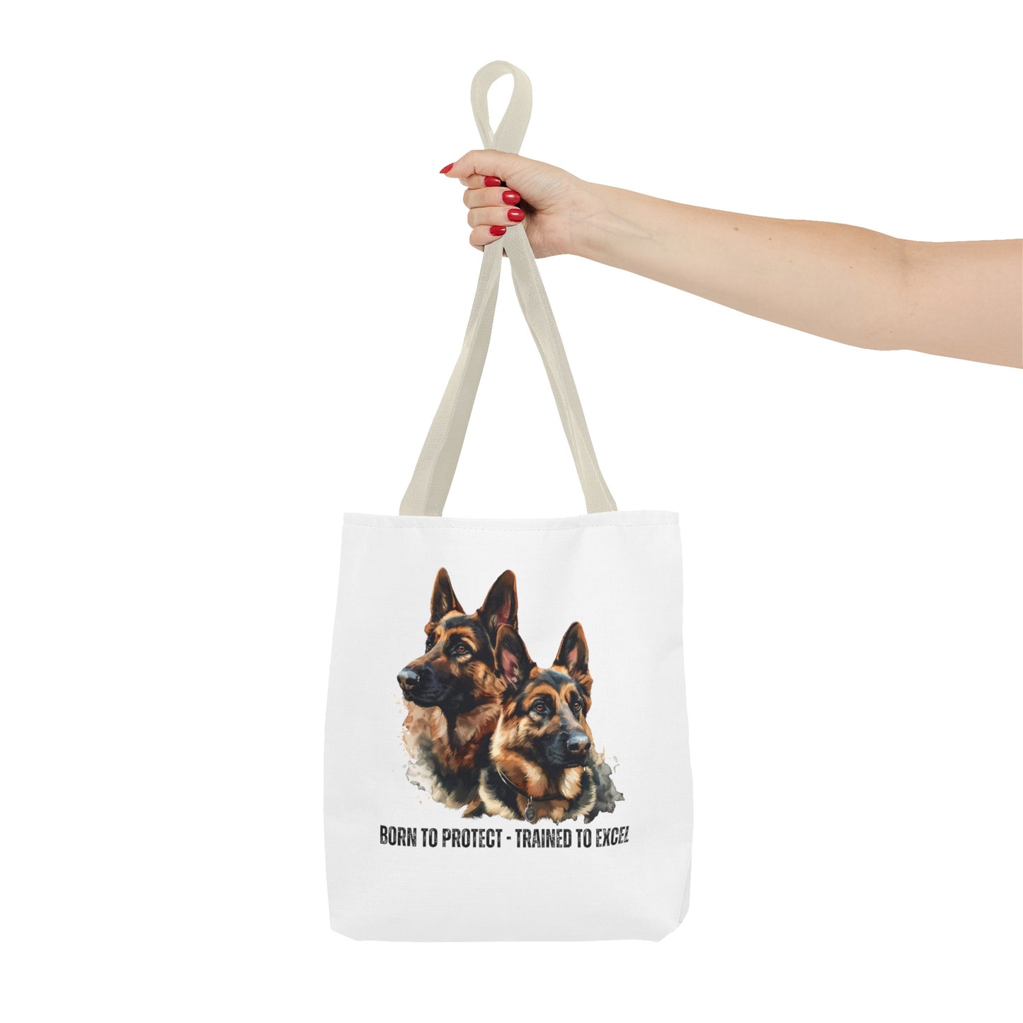 German Shepherds: Born to Protect - Tote Bag