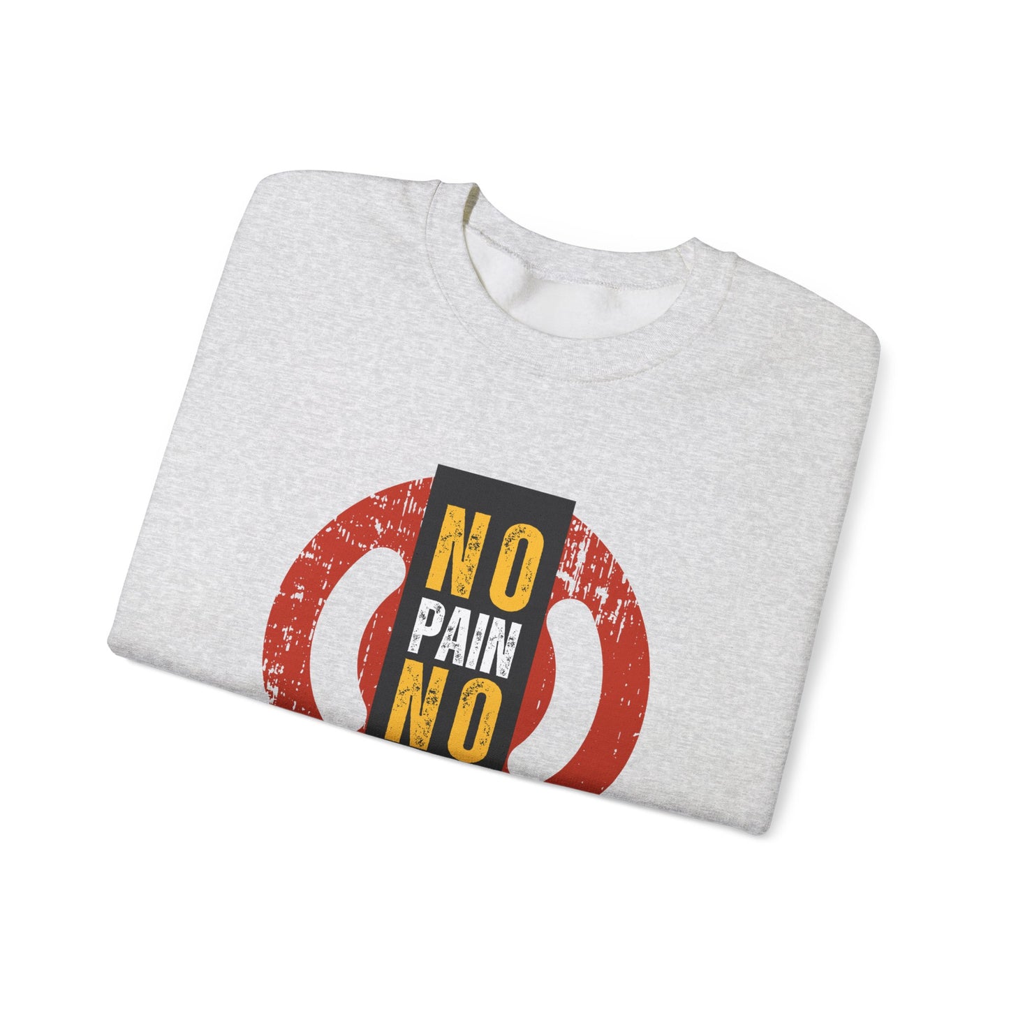 No Pain No Gain - Unisex Heavy Blend™ Crewneck Sweatshirt - 10851