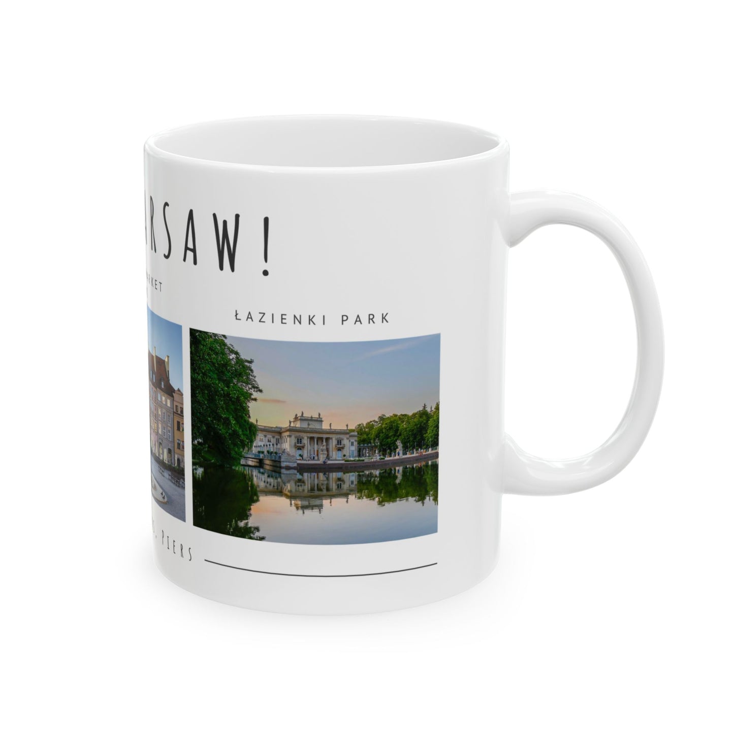 Hello Warsaw! Travel Ceramic Mug - 11oz & 15oz - 12092