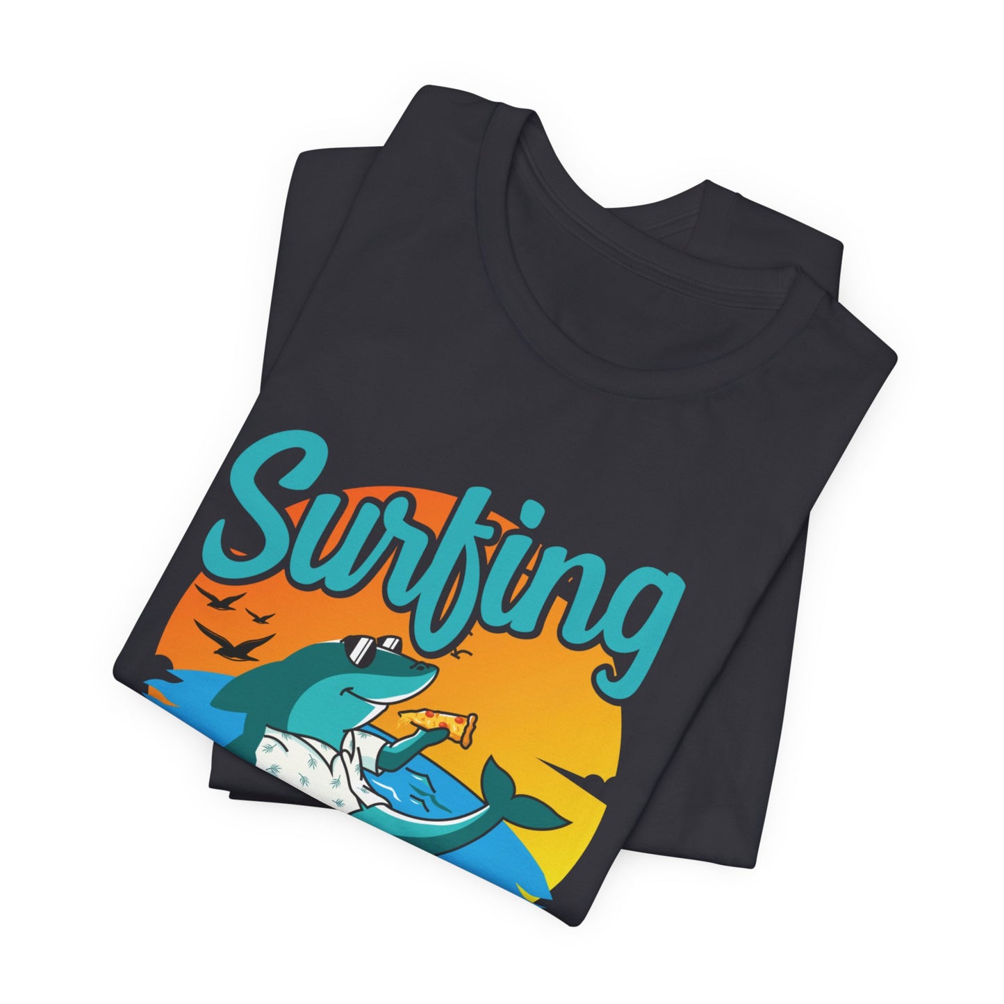 Surfing Paradise - Unisex Jersey Short Sleeve Tee - 13092