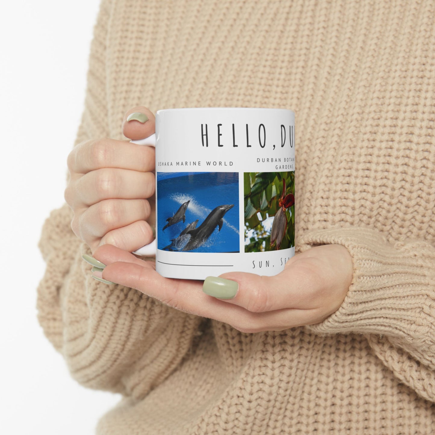 Hello Durban! Scenic Ceramic Mug - 11oz & 15oz - 12235