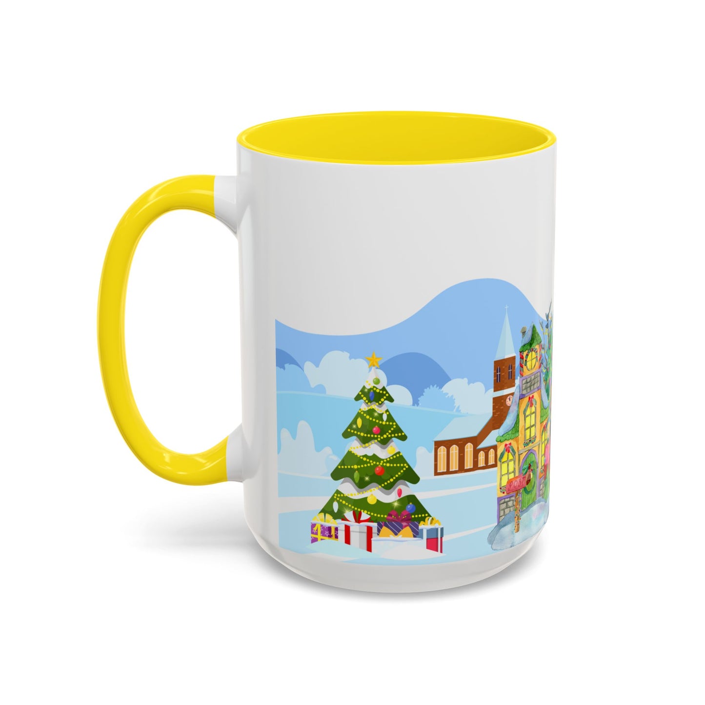 Christmas Day - Accent Coffee Mug (11, 15oz) - 10457