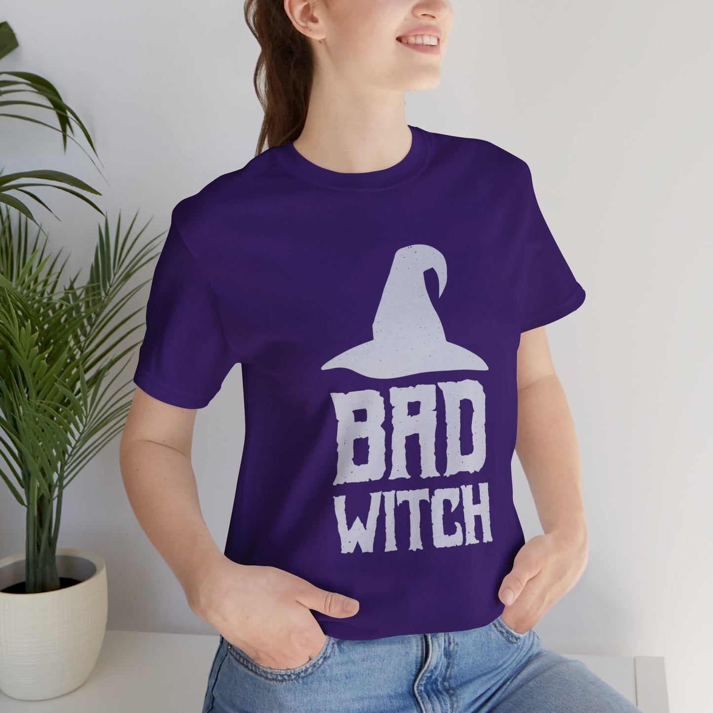 Halloween: Bad Witch - Unisex Jersey Short Sleeve Tee