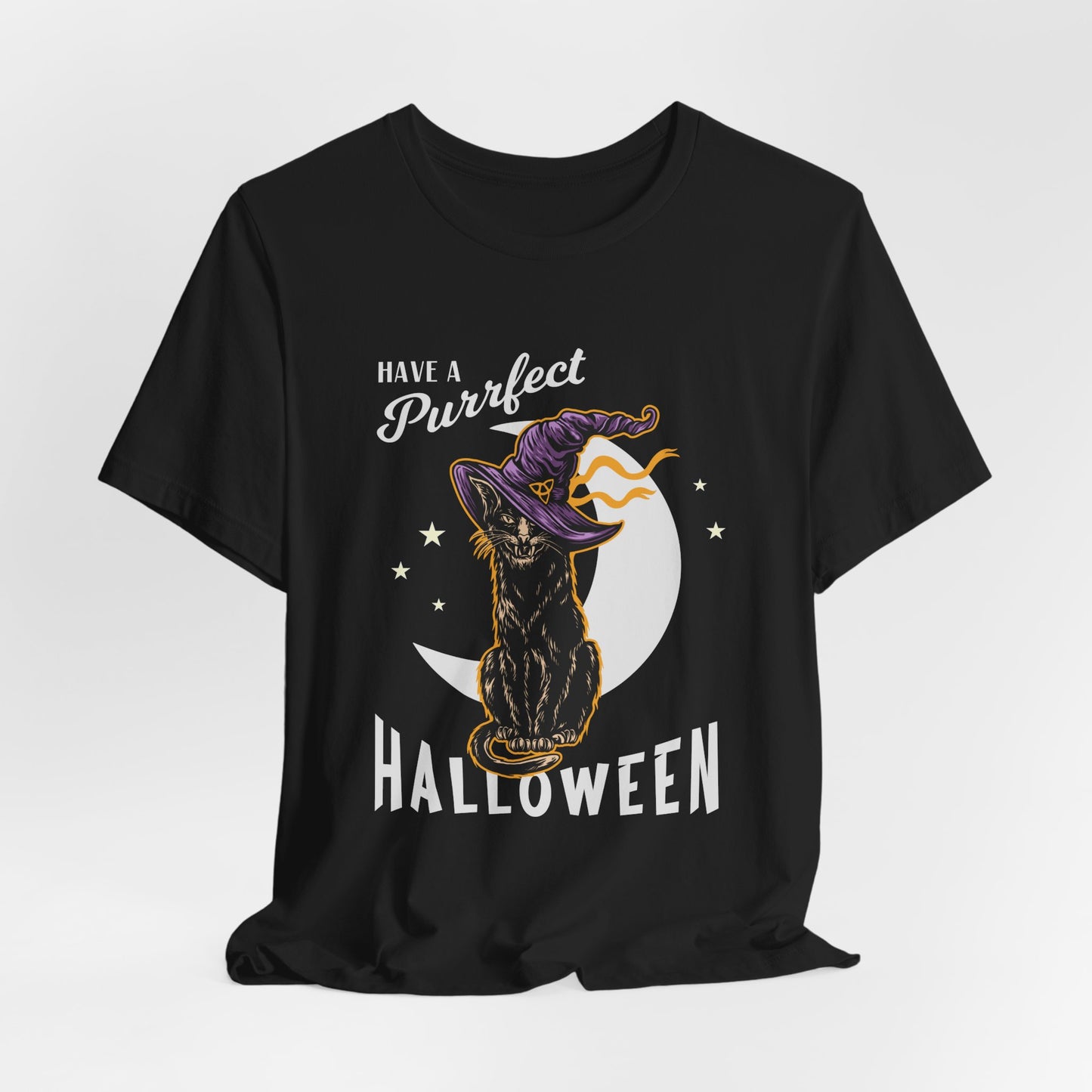 Have A Purfect Halloween - Unisex Jersey Short Sleeve Tee - 12921
