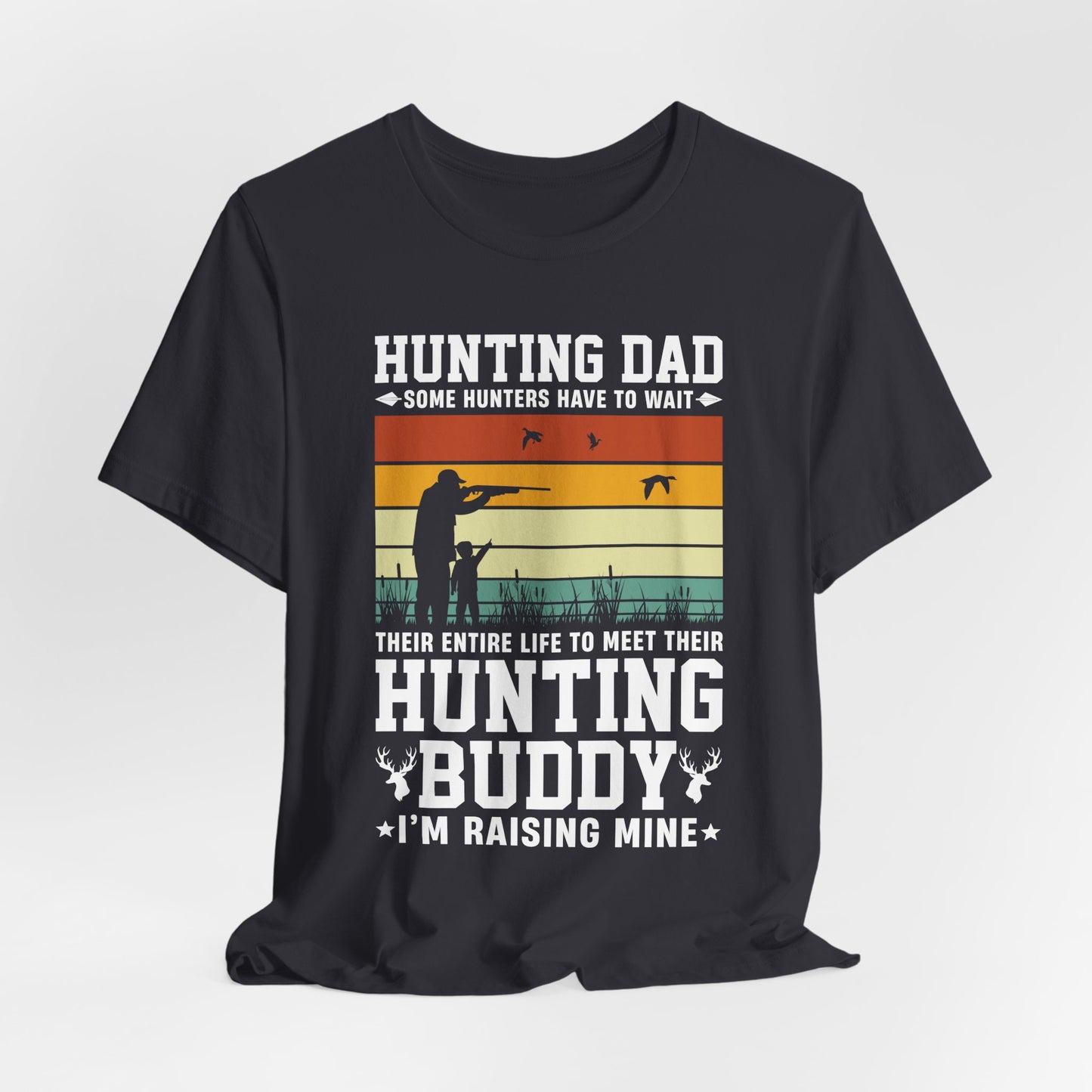 Hunting Dad - Unisex Jersey Short Sleeve Tee - 13770