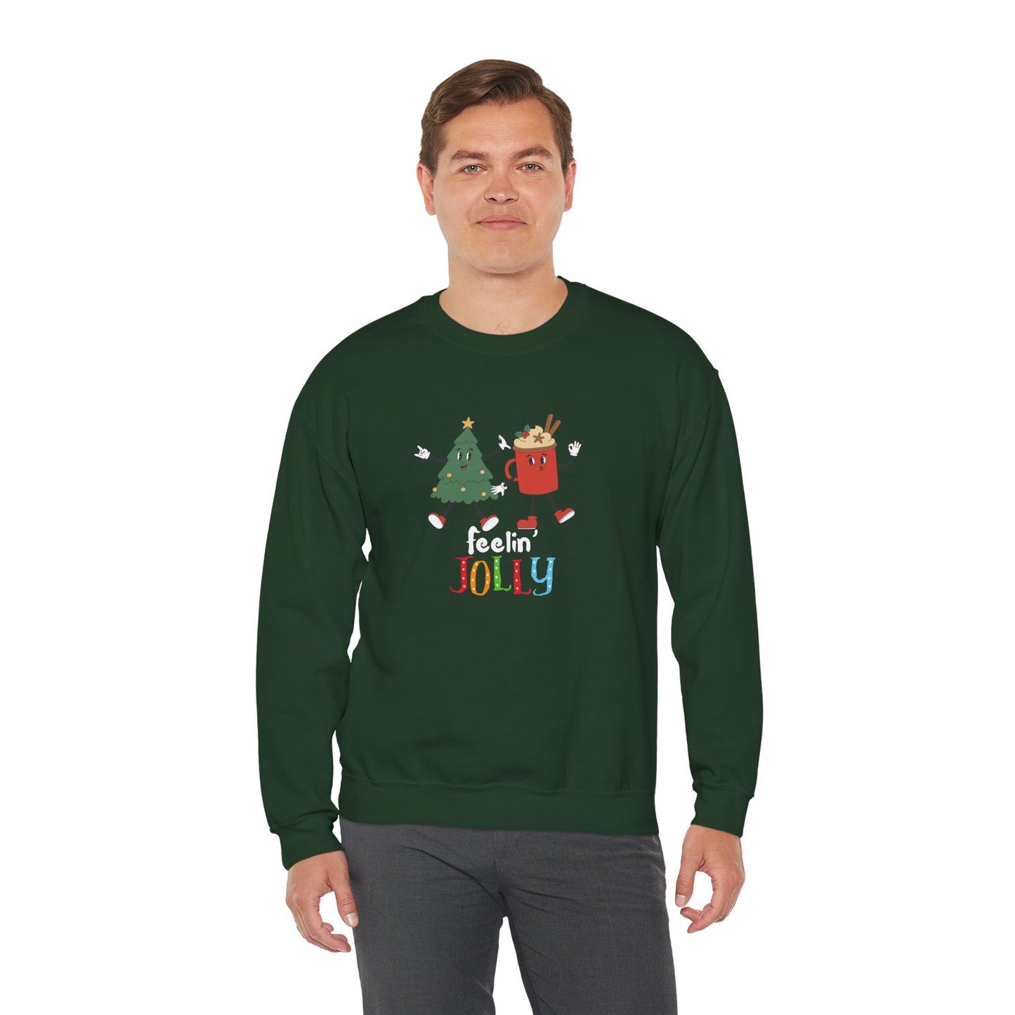 Feeling Jolly - Unisex Heavy Blend™ Crewneck Sweatshirt - 10014