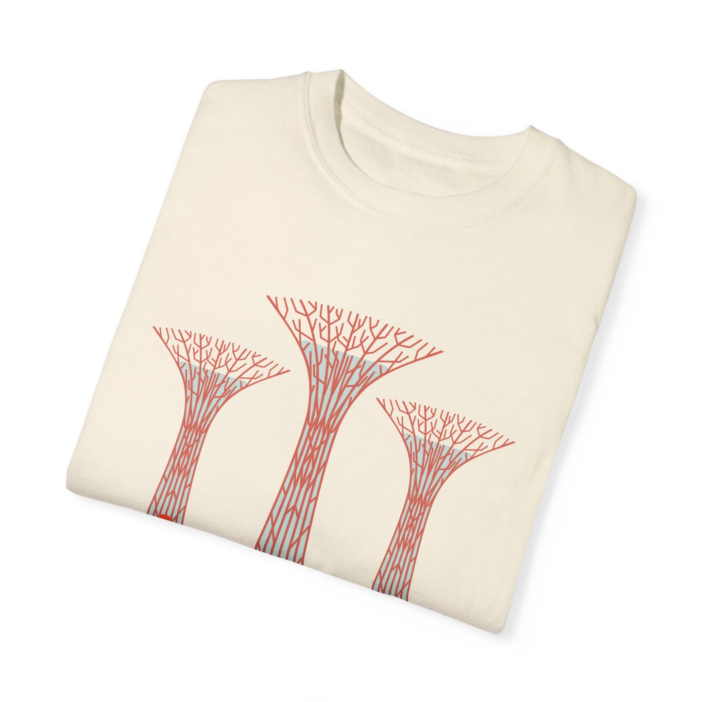 SingaporeT-Shirt - Casual Unisex Garment-Dyed Tee - 12085