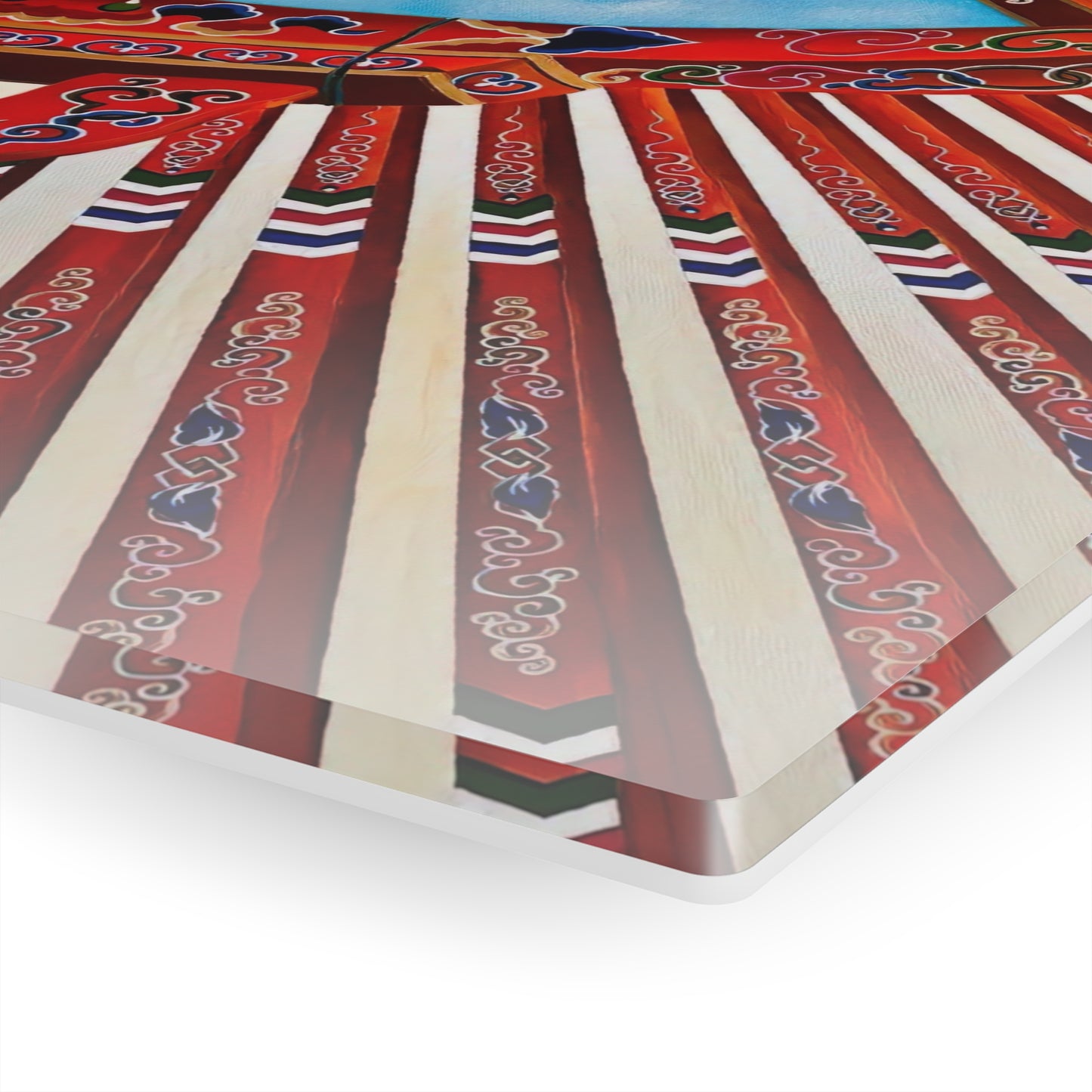 Mongol Yurt Top - Acrylic Prints