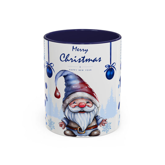 Blue Christmas - Accent Coffee Mug (11, 15oz)