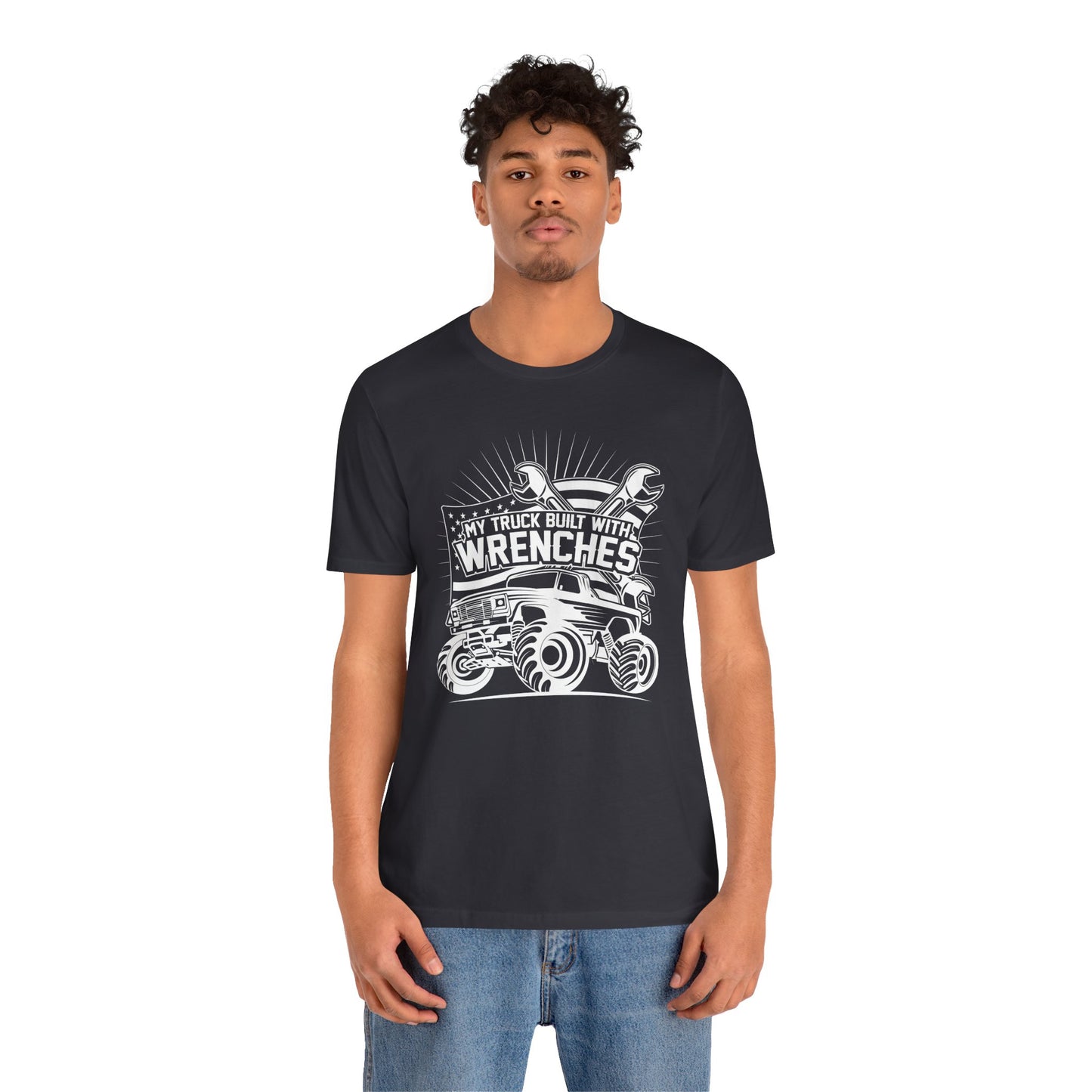 My Truck Built With Wrenches - Unisex Jersey Short Sleeve Tee - 12606
