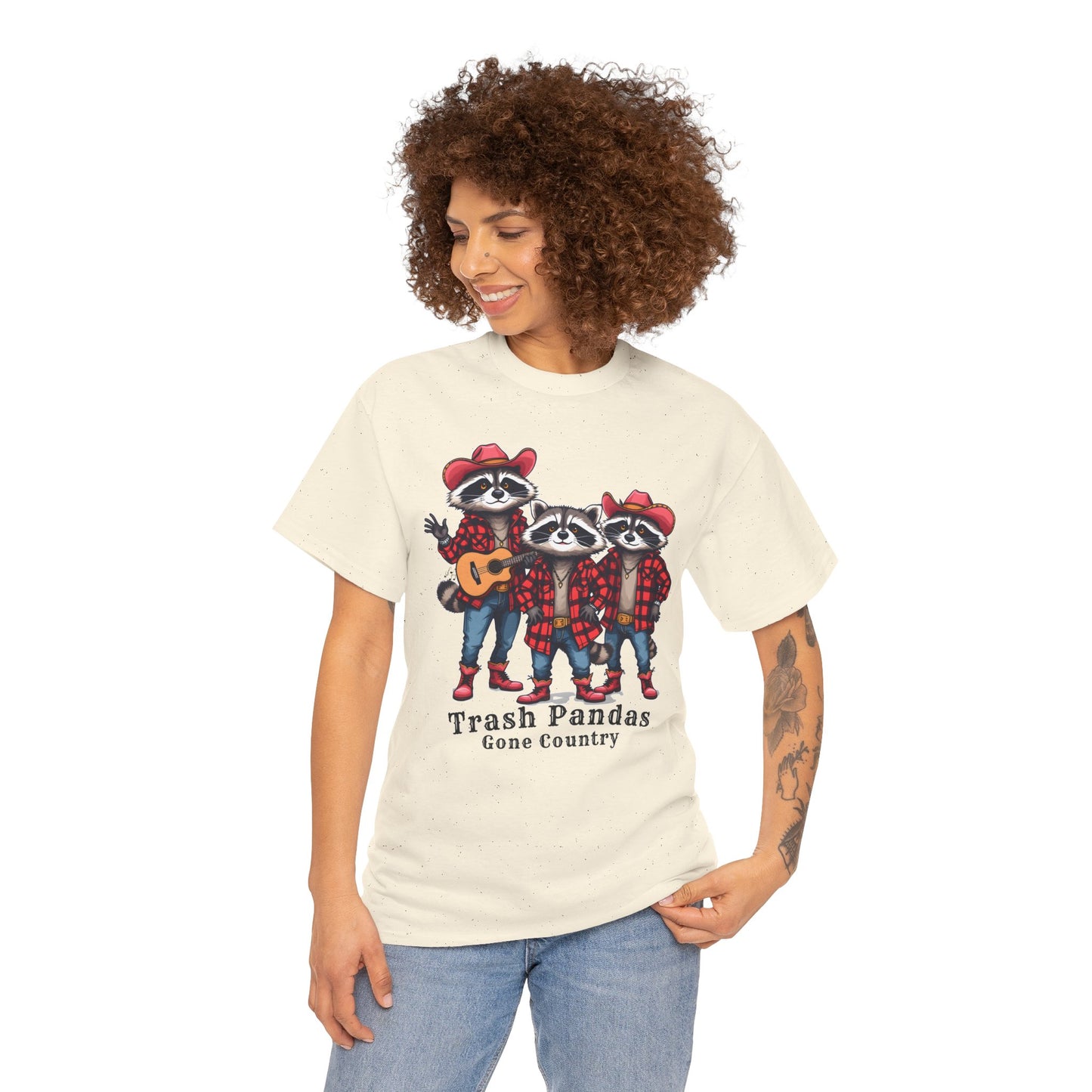 Trash Pandas Gone Country Shirt – Funny Raccoon Band Graphic Tee Gift - 14859