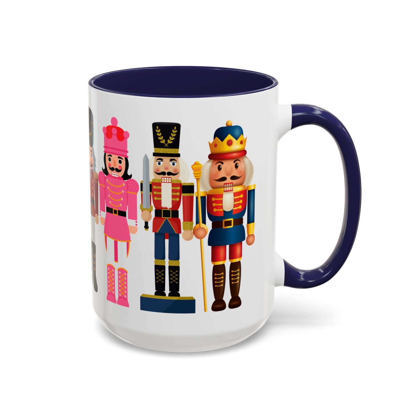 Christmas Nutcrackers - Accent Coffee Mug (11, 15oz) - 10361