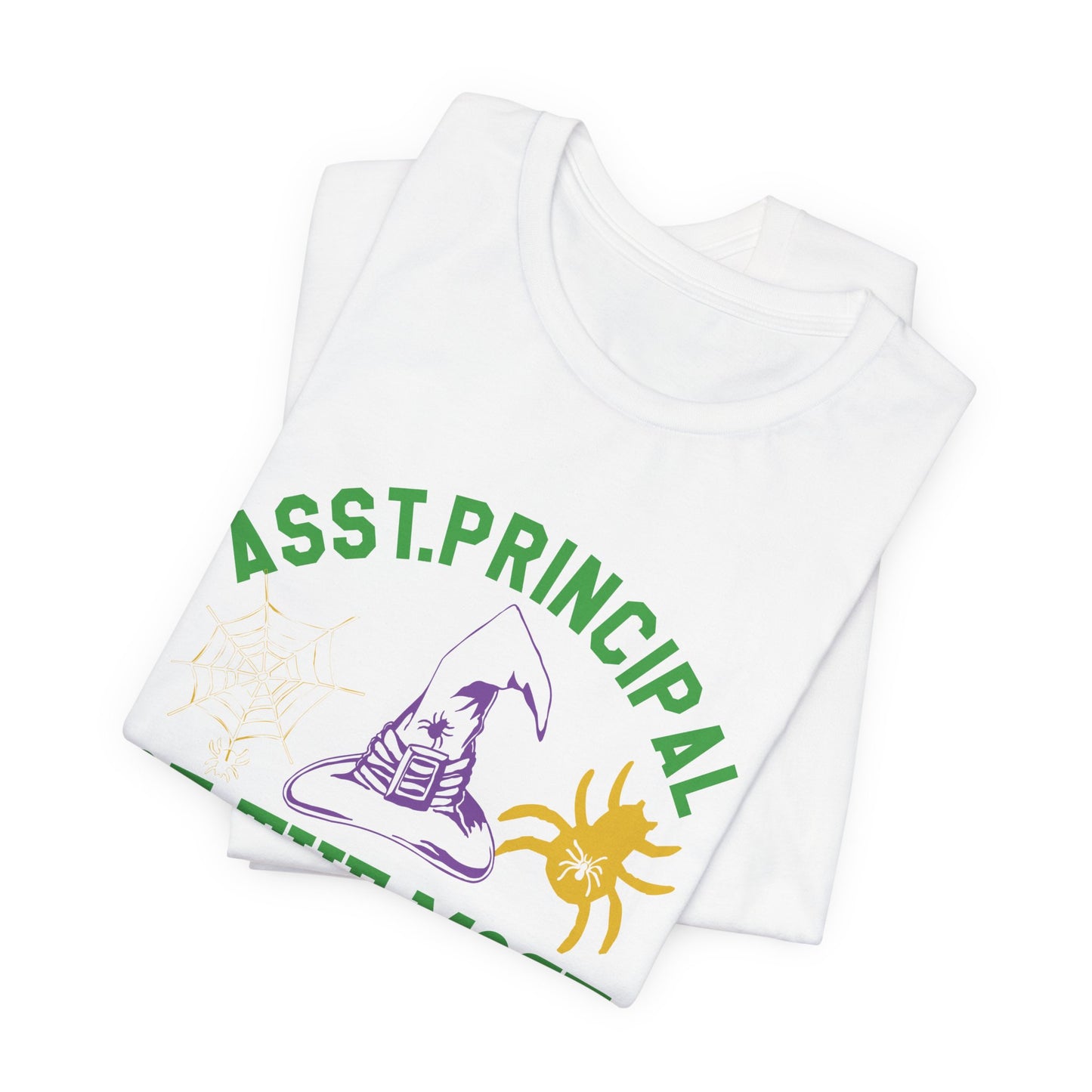 Asst. Principal of the Most Spook-Tacular Kids - Unisex Jersey Short Sleeve Tee - 12384