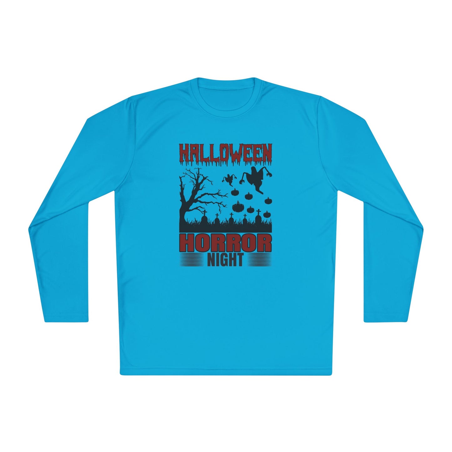 Halloween Horror Night - Unisex Lightweight Long Sleeve Tee - 13904