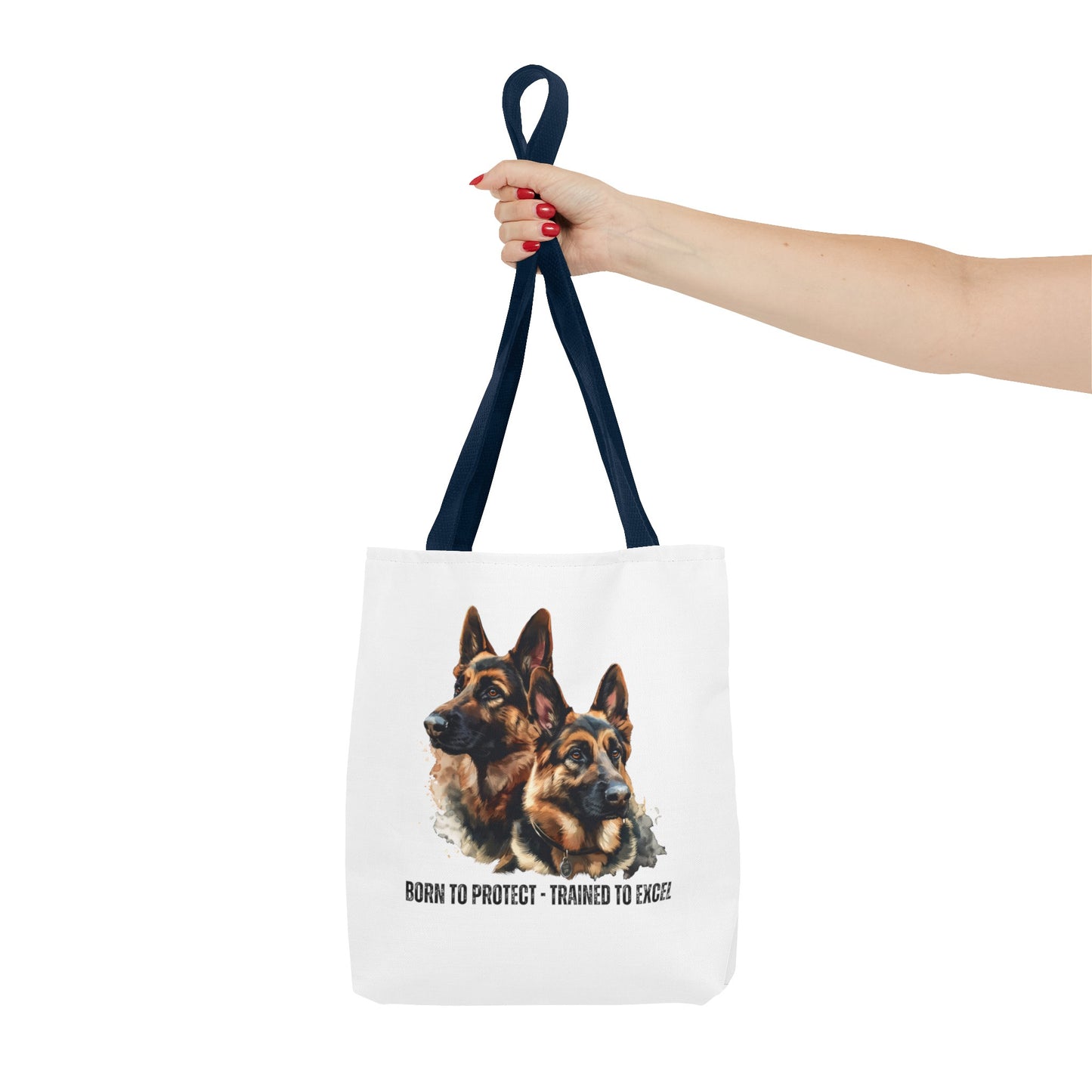 German Shepherds: Born to Protect - Tote Bag