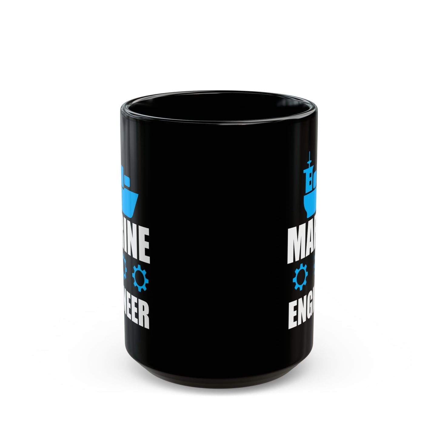 Marine Engineer - Black Mug (11oz, 15oz) - 13574