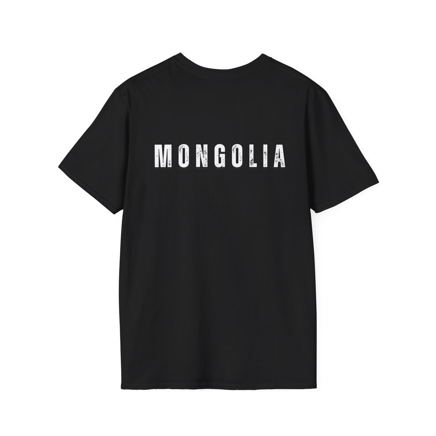 Endless Blue Horizon, Mongolia - Unisex Softstyle T-Shirt - 10344