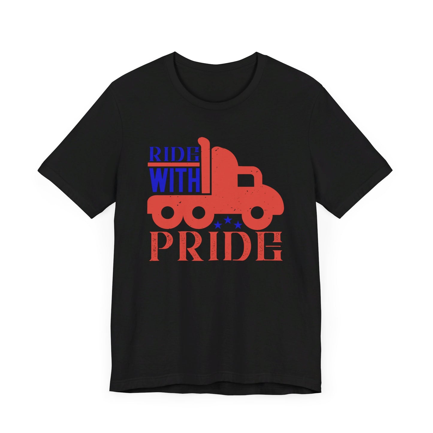 Ride With Pride - Unisex Jersey Short Sleeve Tee