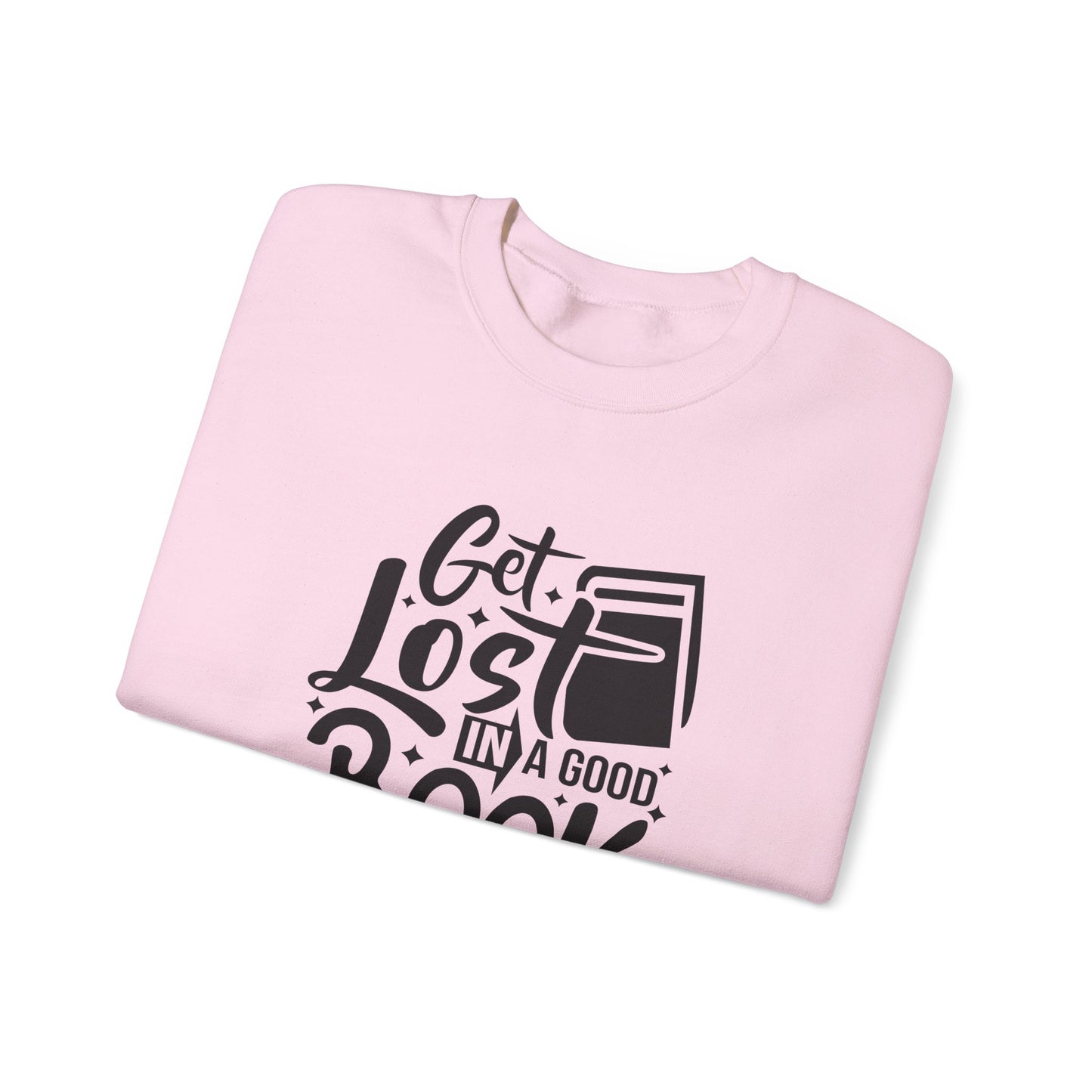 Get Lost in A Good Book - Unisex Heavy Blend™ Crewneck Sweatshirt - 10691