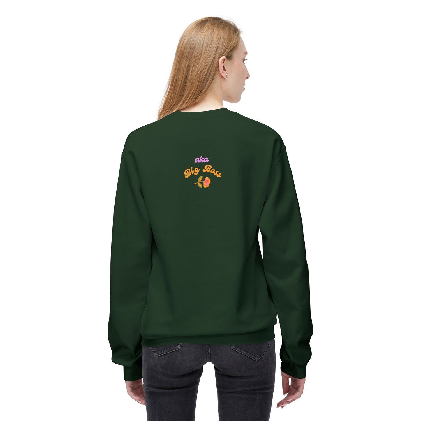 Big Sis - Unisex Midweight Softstyle Fleece Crewneck Sweatshirt - 11808
