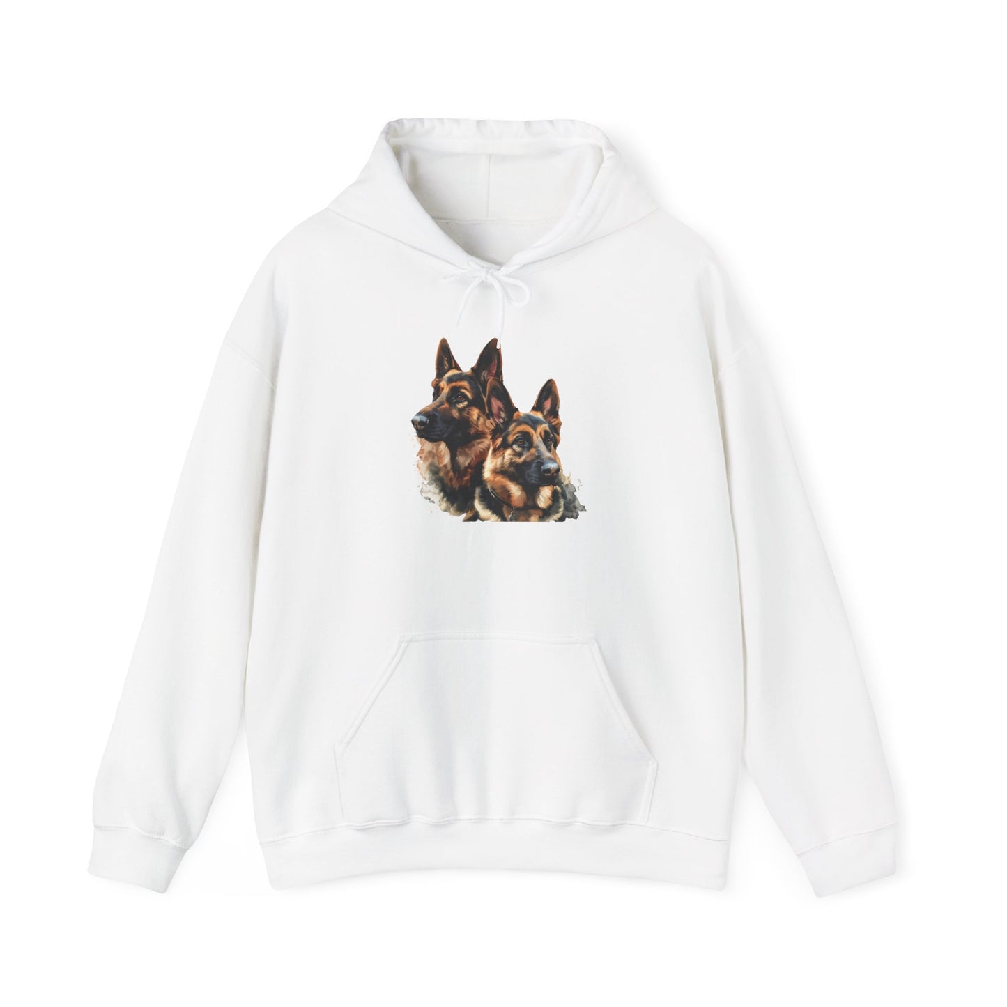 German Shepherds: Born to Protect - Unisex Heavy Blend™ Hooded Sweatshirt