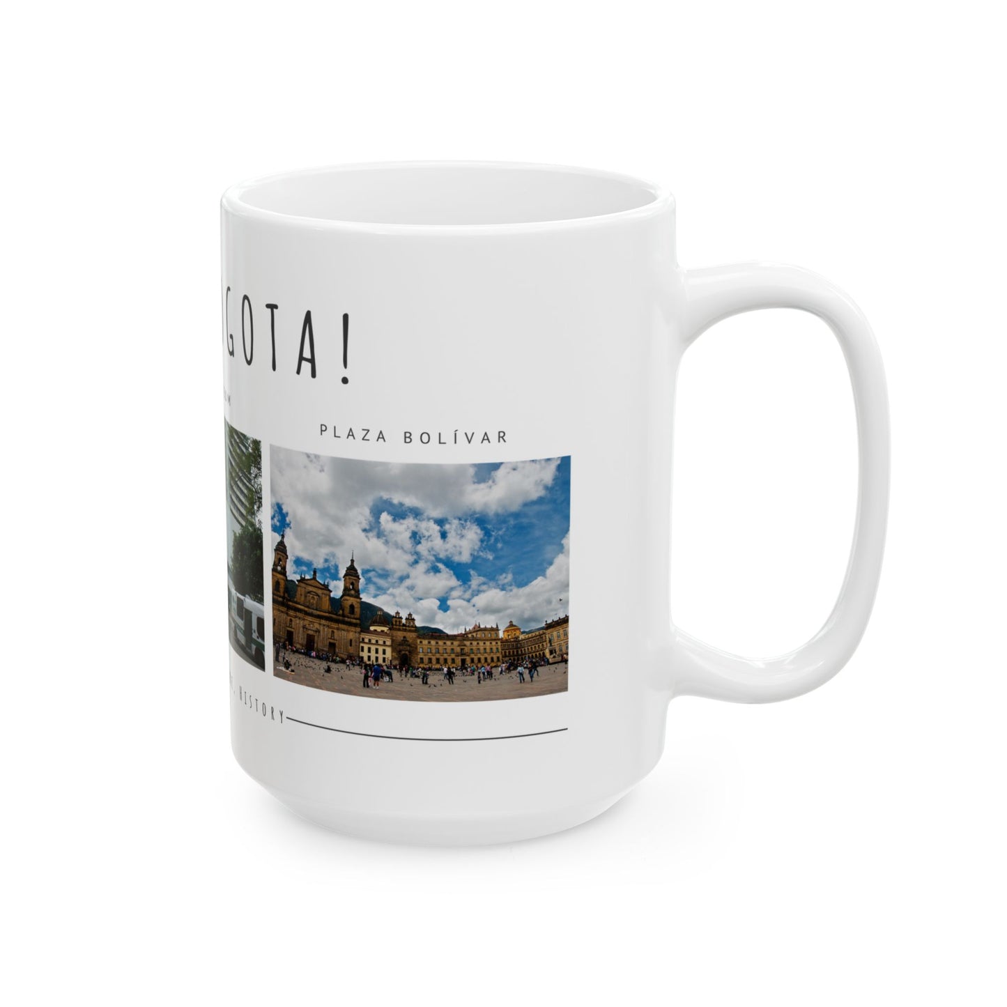 Hello Bogota! Ceramic Coffee Mug - 11oz & 15oz - 12175