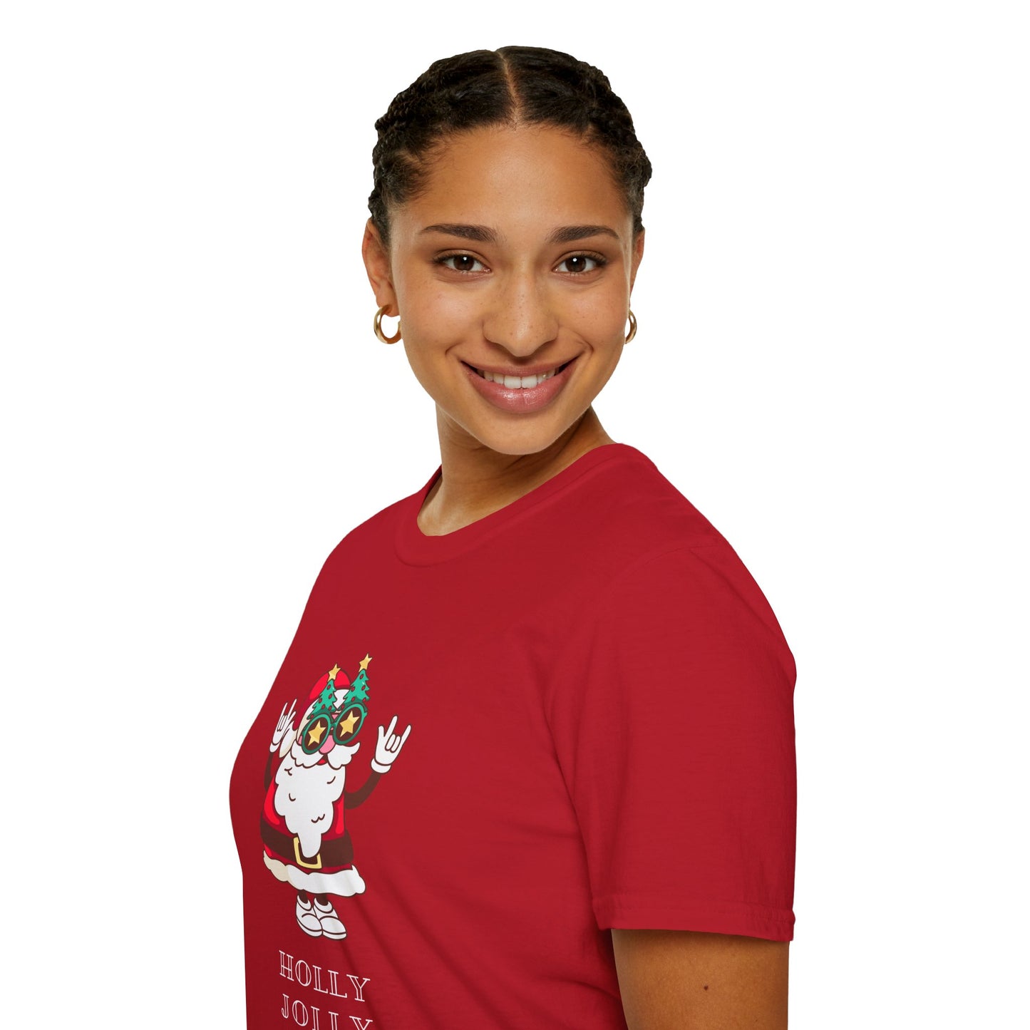 Holly Jolly - Unisex Softstyle T-Shirt