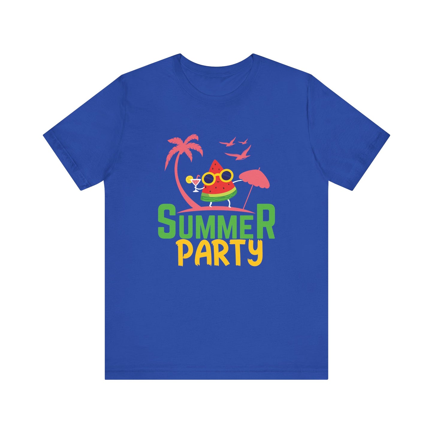 Summer Party - Unisex Jersey Short Sleeve Tee - 13093