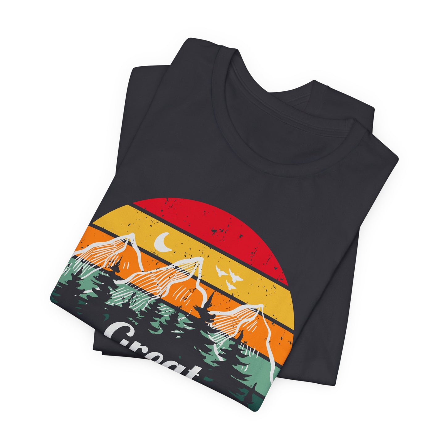 Camping: Great Outdoors - Unisex Jersey Short Sleeve Tee - 12639