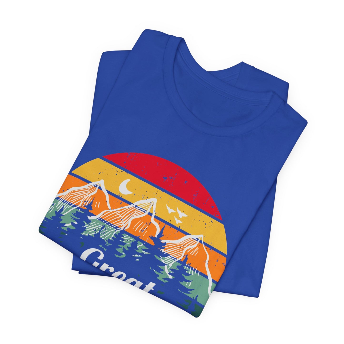 Camping: Great Outdoors - Unisex Jersey Short Sleeve Tee - 12639